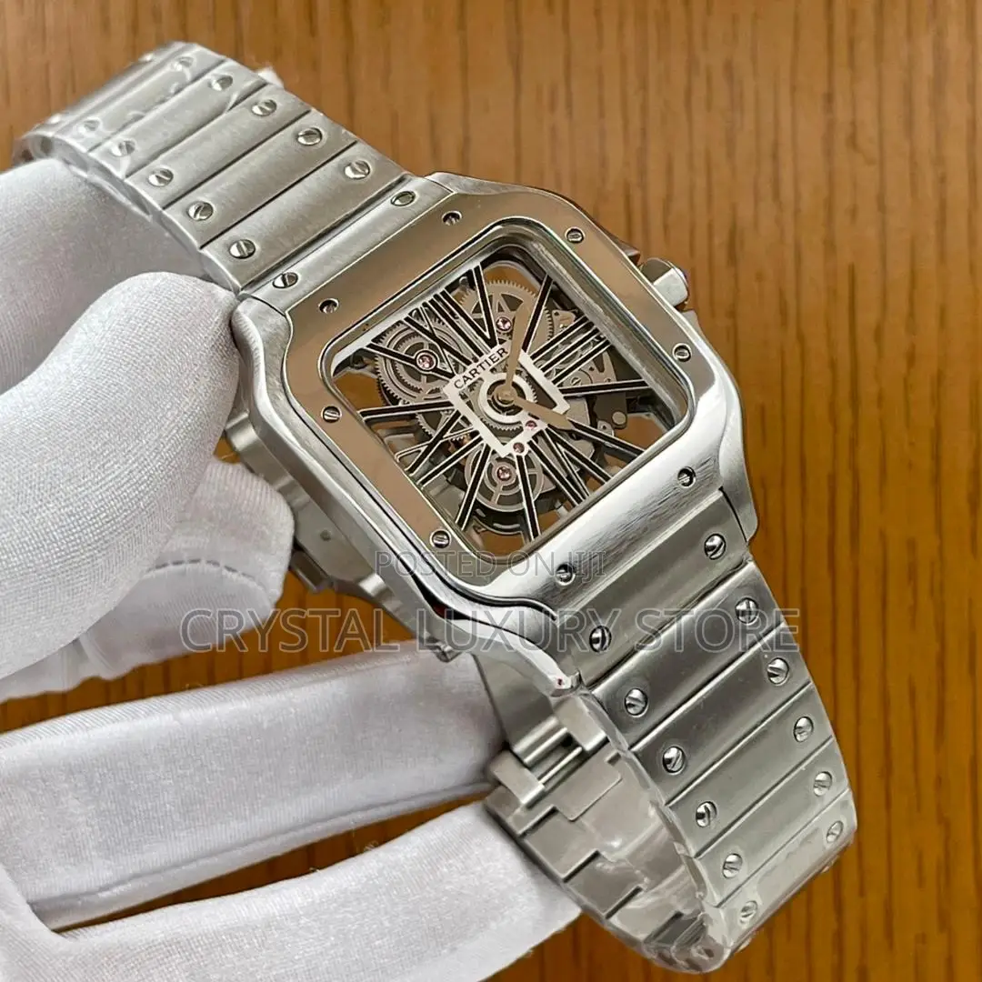 Cartier Quality Luxury Men Chronograph Automatic Engine Wristwatch