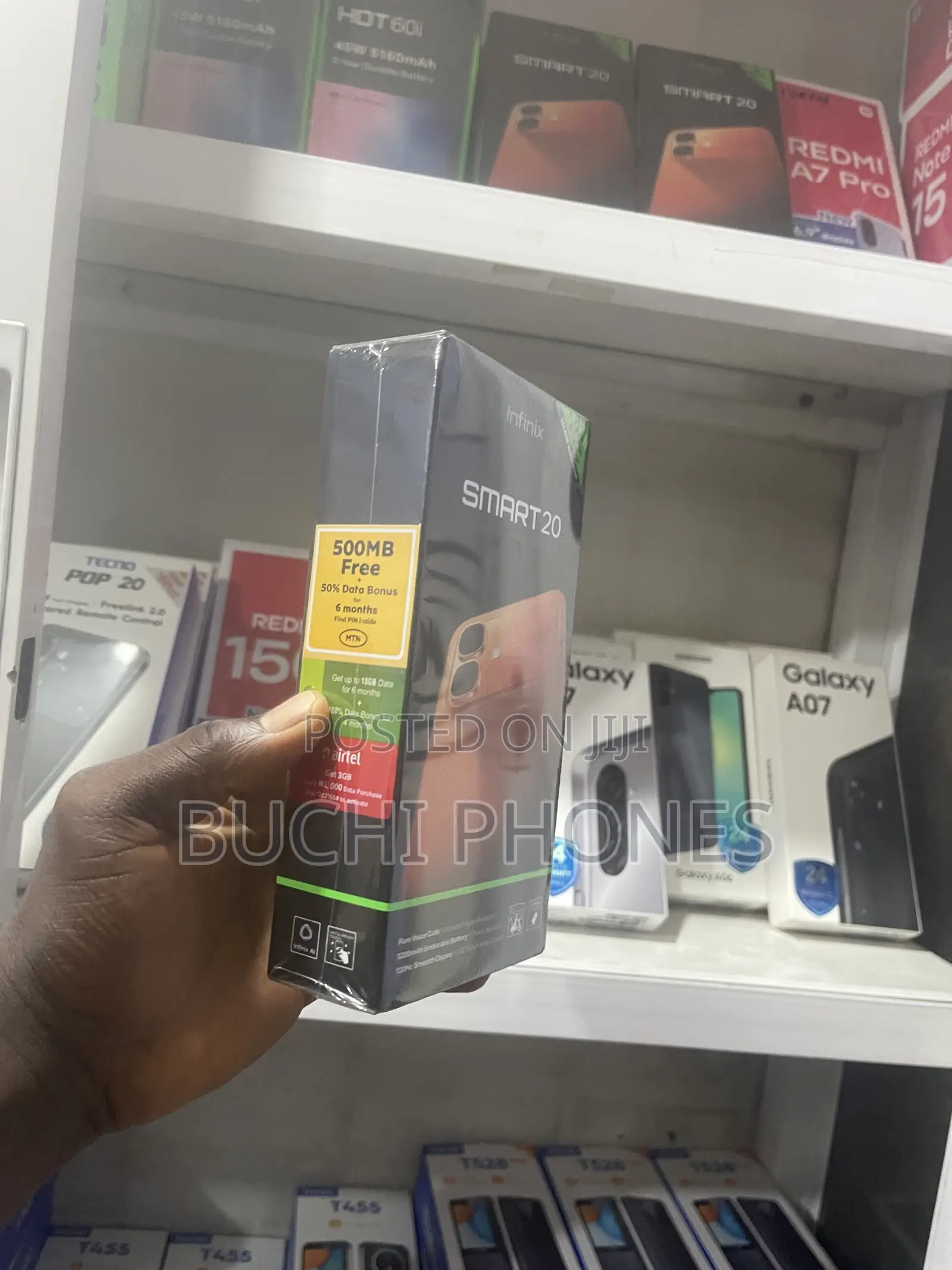 New Infinix Smart 20 128 GB White