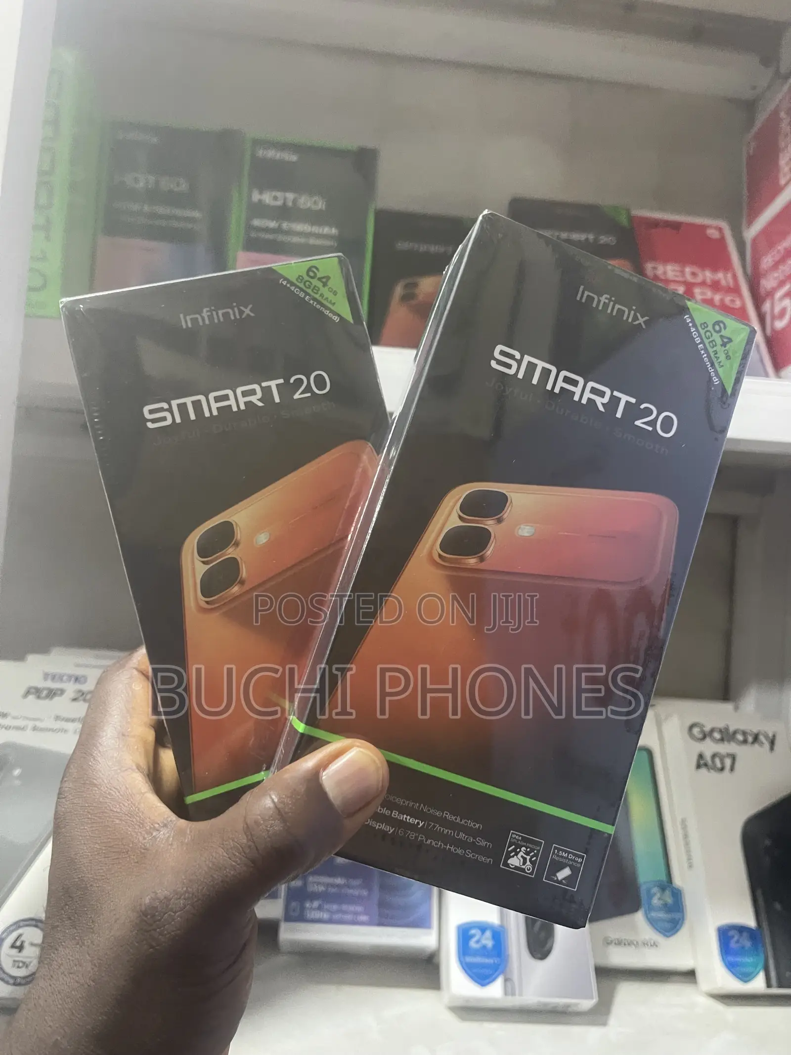 New Infinix Smart 20 128 GB White