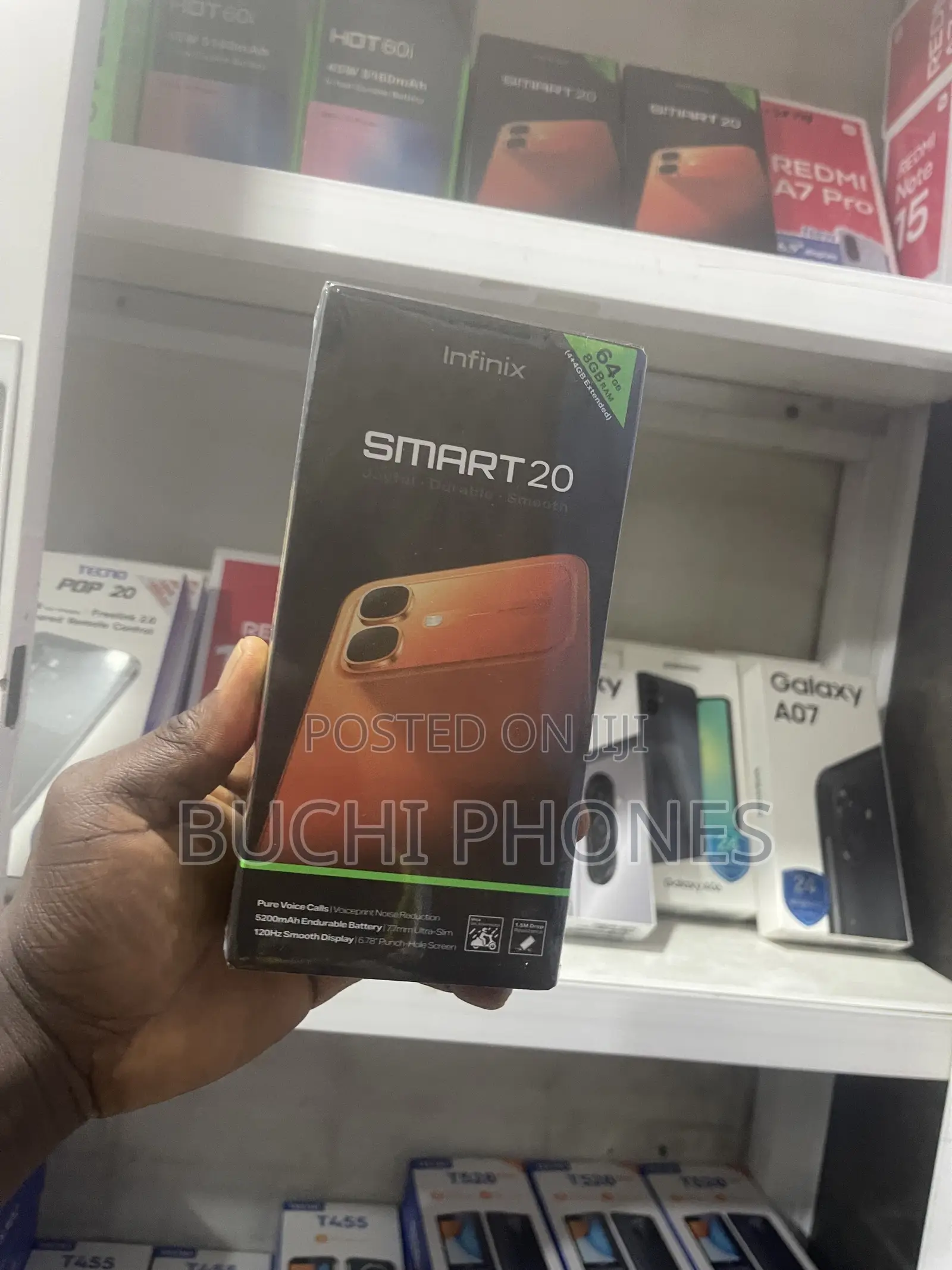 New Infinix Smart 20 128 GB White