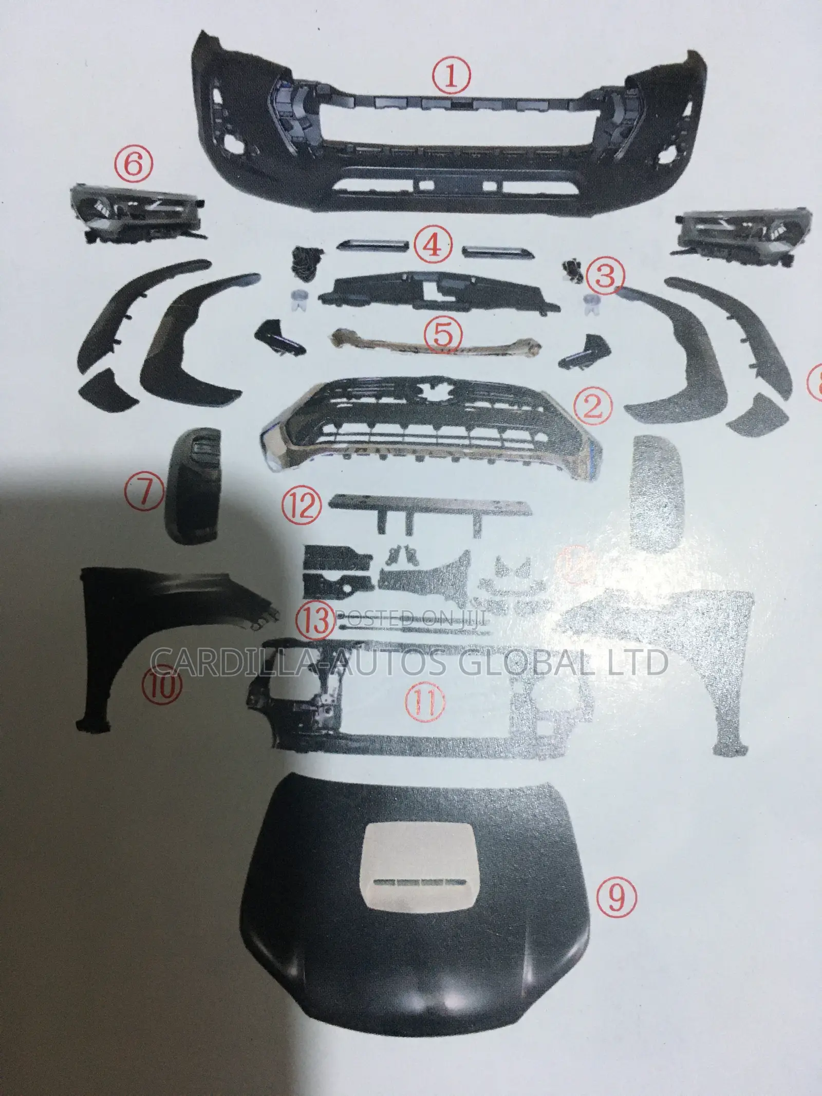 Upgrade Kit Hilux Revo 2022