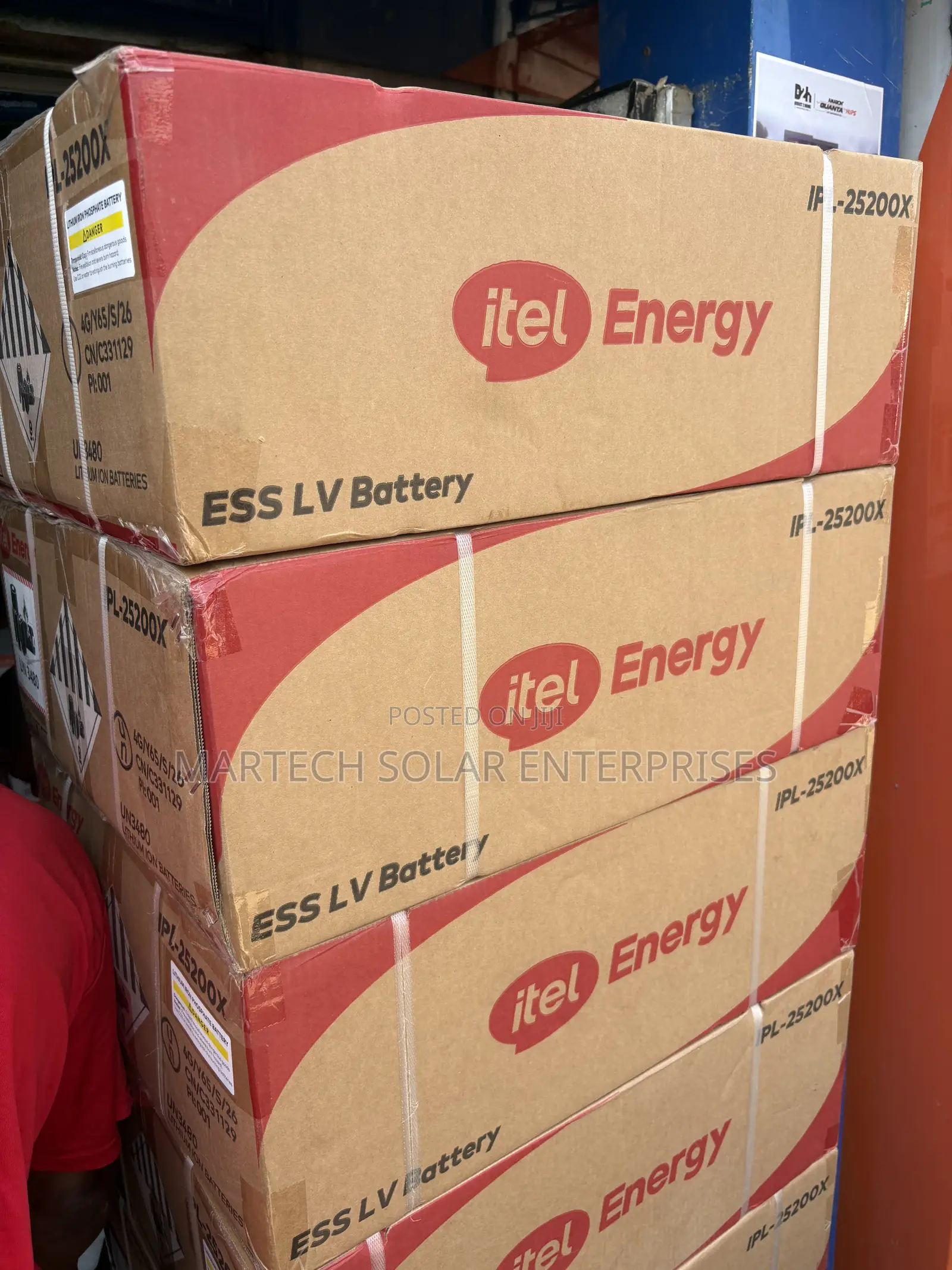 5kwh/24v 200ah Itel Lithium Battery
