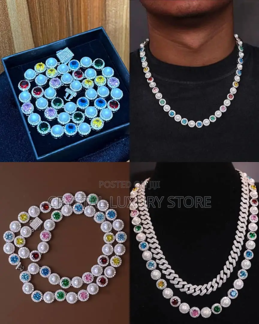 Moissanite Diamond Quality Luxury Men Jewelry