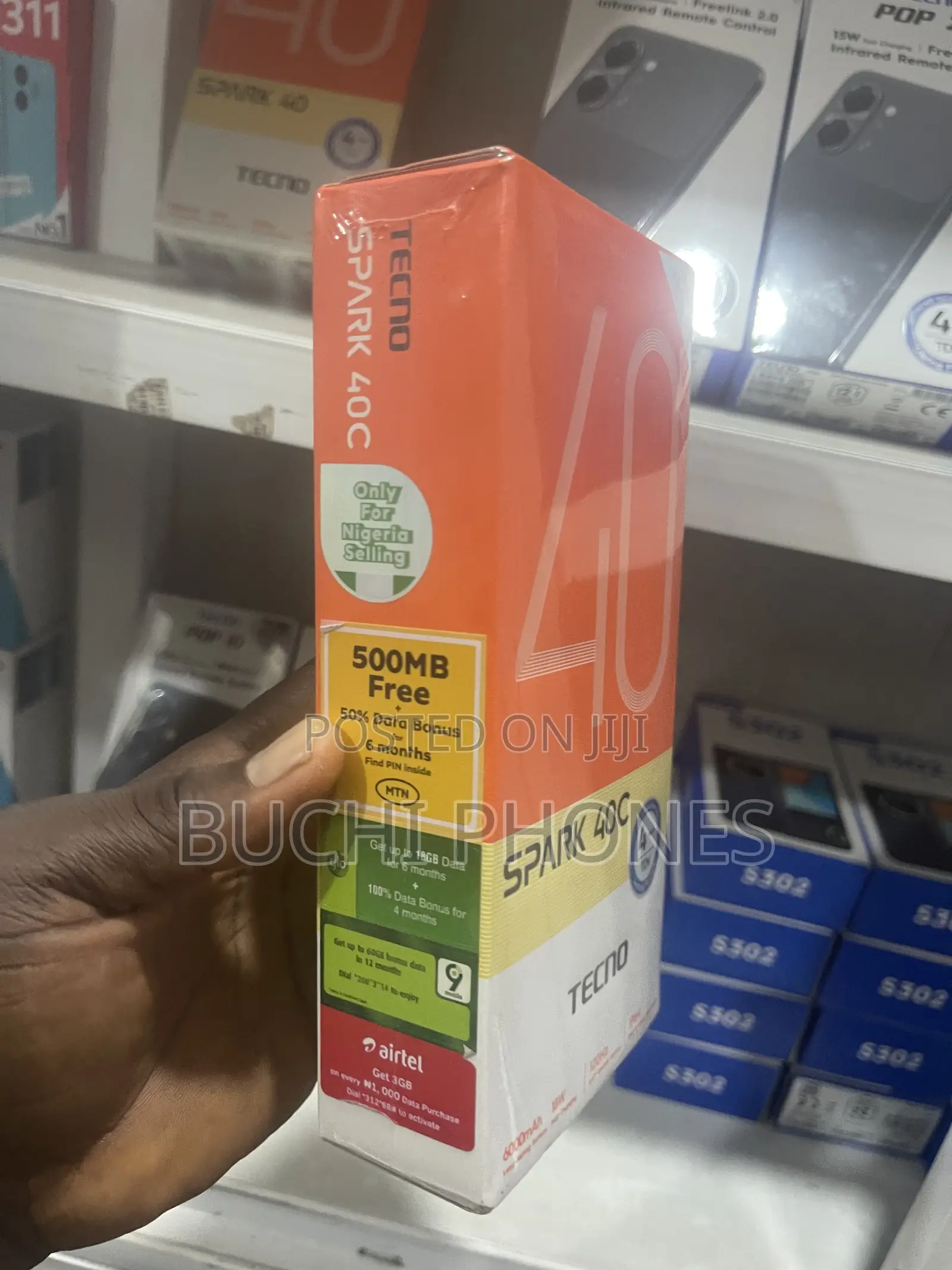 New Tecno Spark 40 128 GB White
