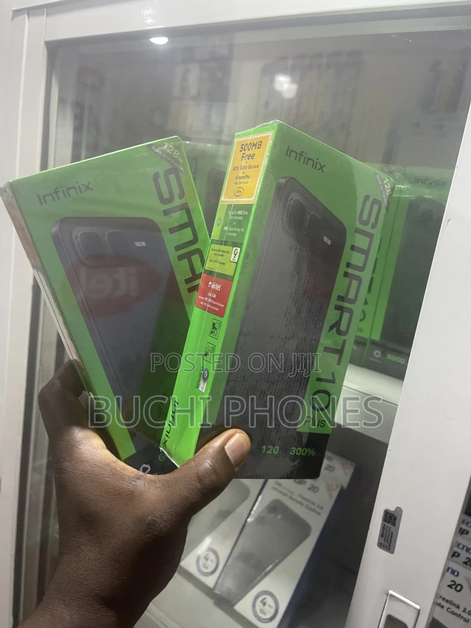 New Infinix Smart 10 Plus 128 GB Black
