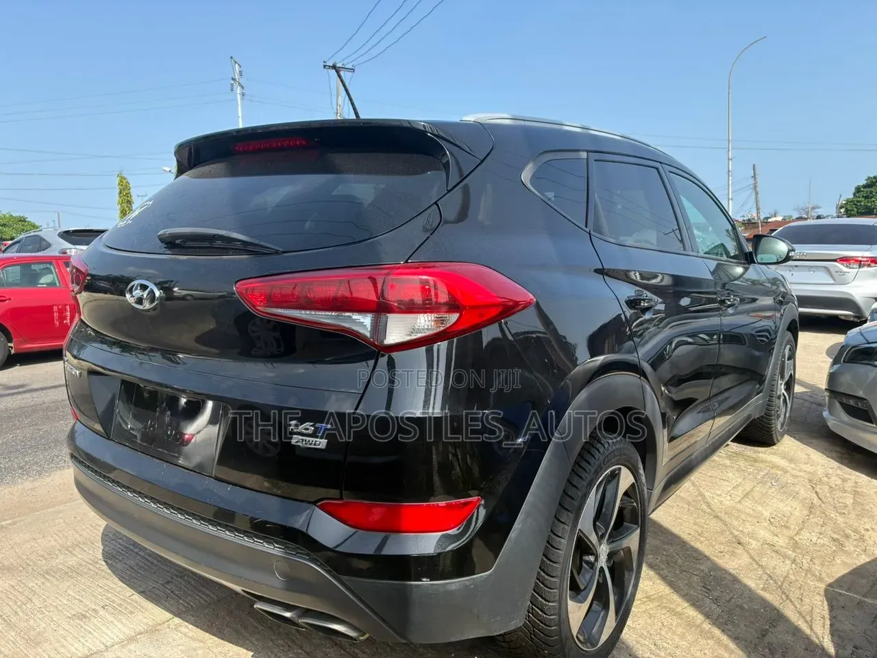 Hyundai Tucson Limited AWD 2016 Black