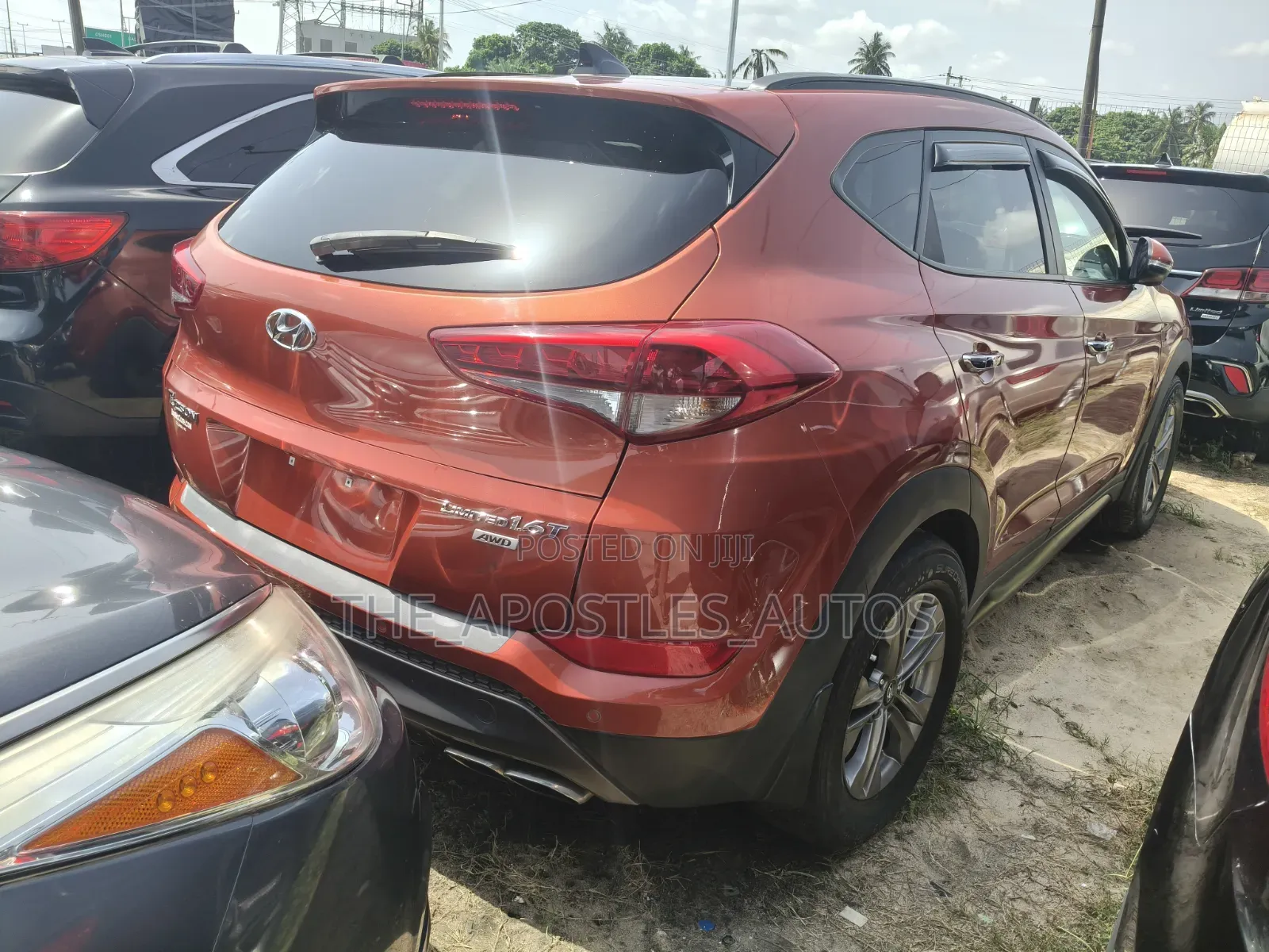 Hyundai Tucson Limited AWD 2016 Red