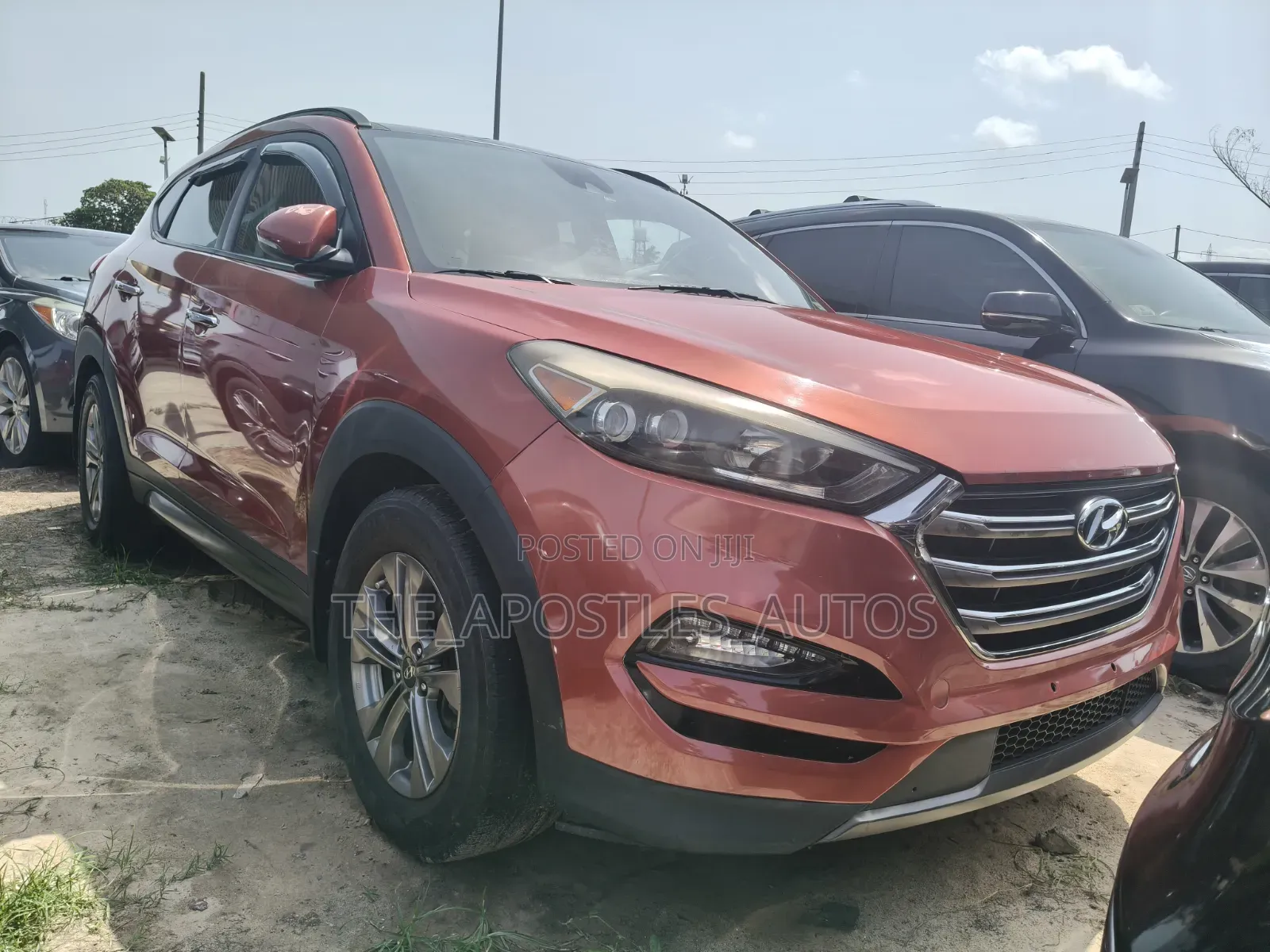 Hyundai Tucson Limited AWD 2016 Red
