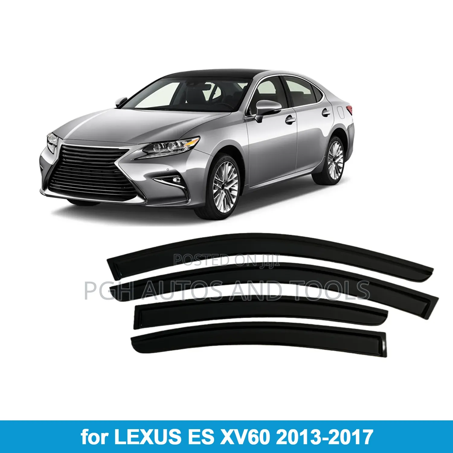 Lexus Es Rain Shield Side Window Deflector / Shade (Window Visor)