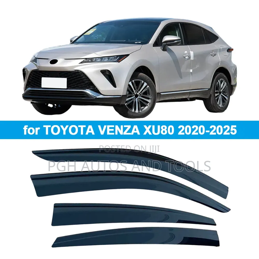 Venza Rain Shield Side Window Deflector / Shade (Window Visor)