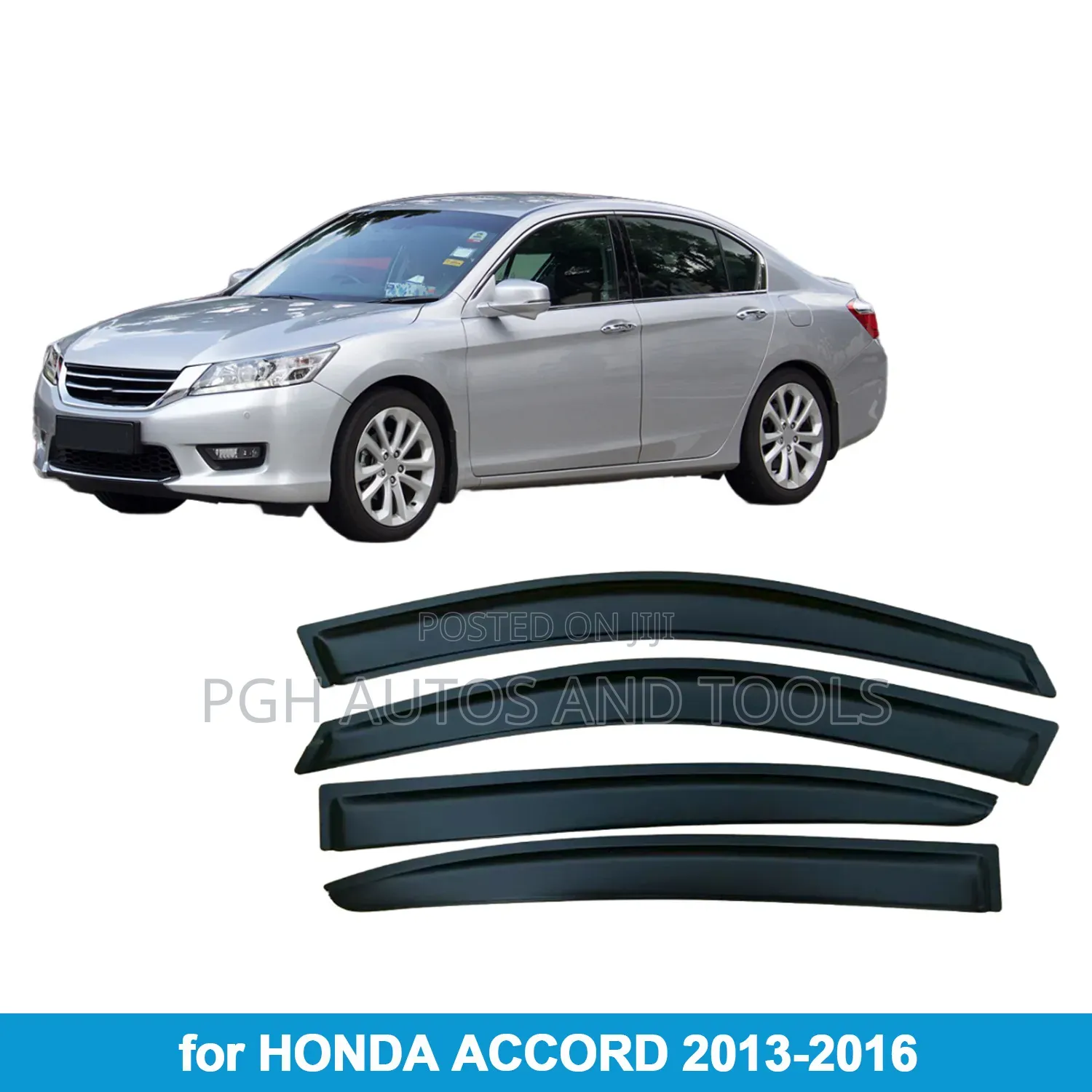 Honda Accord Rain Shield Side Window Deflector / Shade (Window Visor)