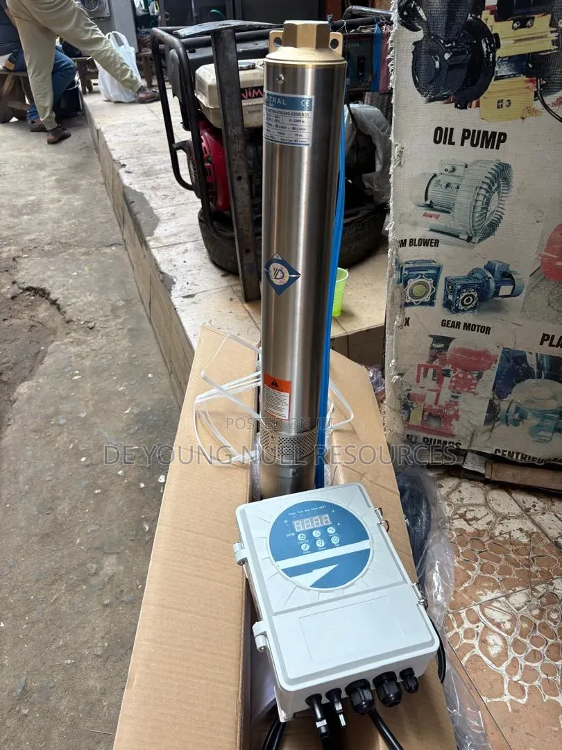Dc/Ac Solar Pumping Machine 3hp