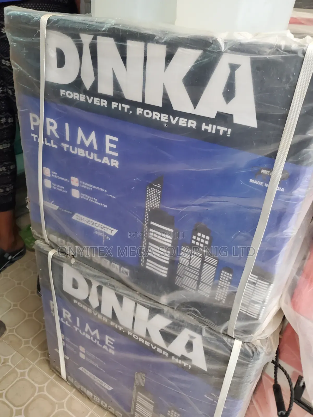 Dinka Tubular Battery 230ah 12v With Warranty