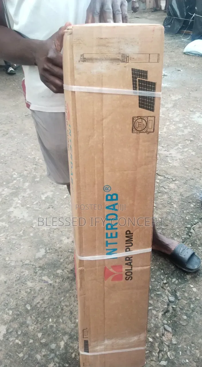 1hp Ac / Dc Solar Submersible Pumping Machine, Brand Interdab