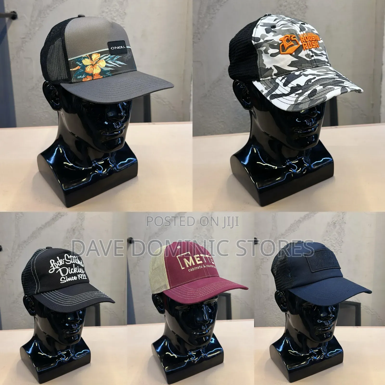 New High Quality Limited Stock Face Caps Available in Store