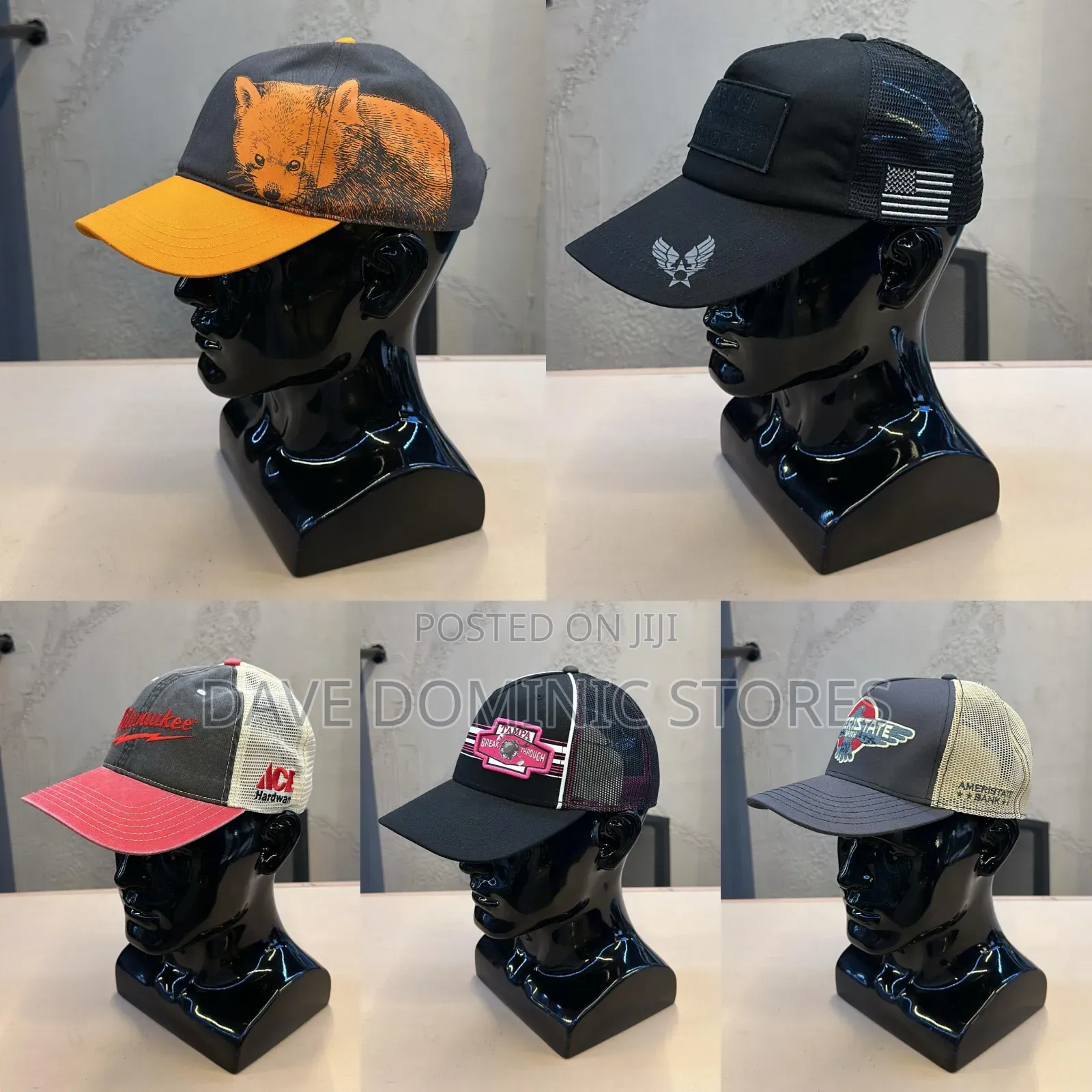 New High Quality Limited Stock Face Caps Available in Store