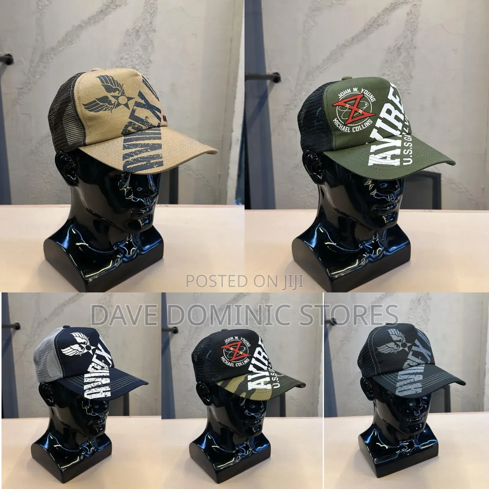 New High Quality Limited Stock Face Caps Available in Store