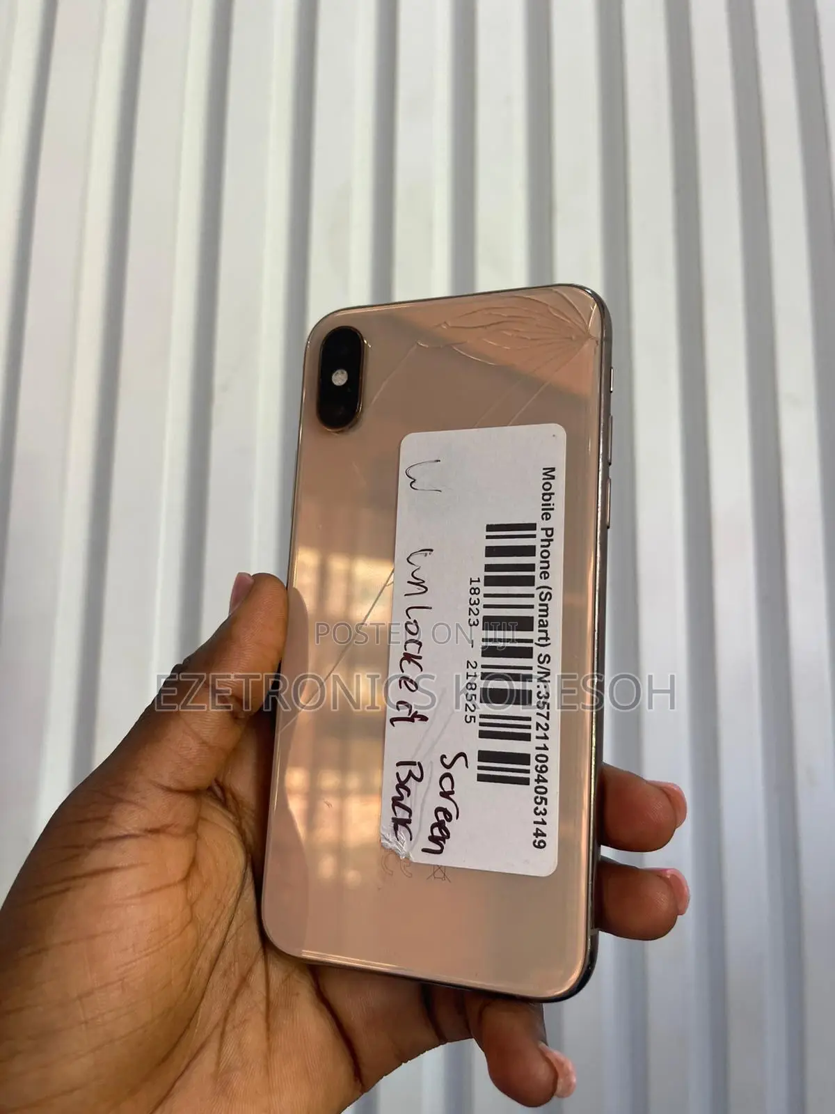 Apple iPhone XS 256 GB Gold
