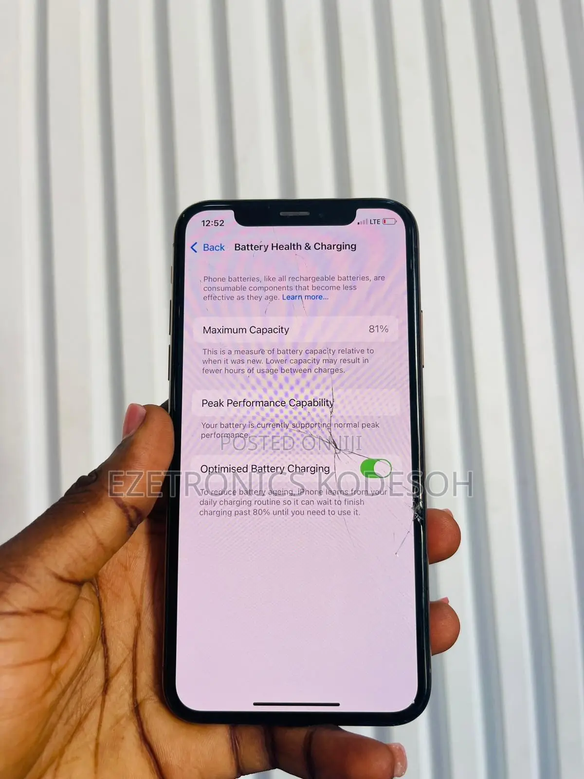 Apple iPhone XS 256 GB Gold