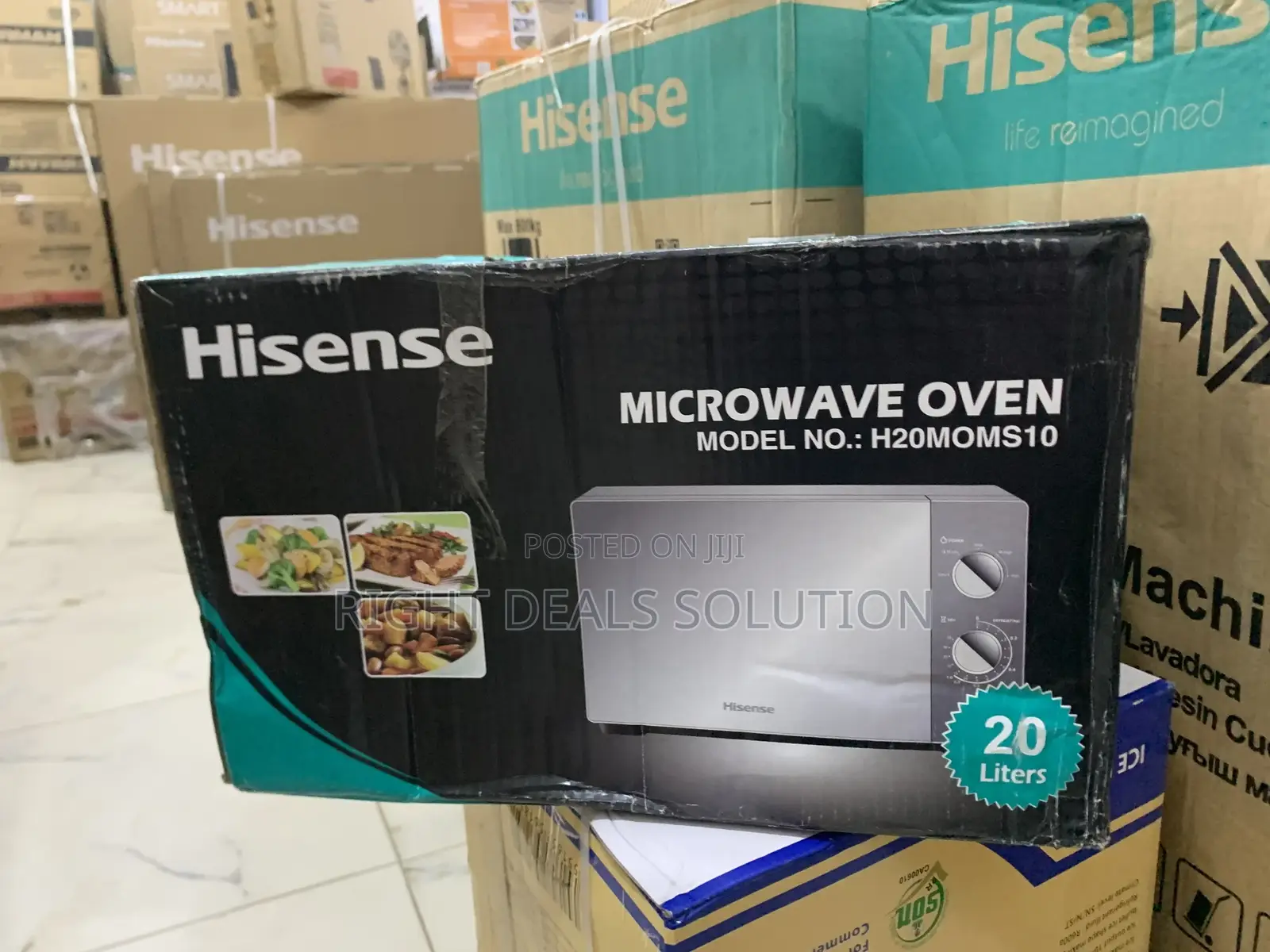 Hisense Manual Microwave White Colour