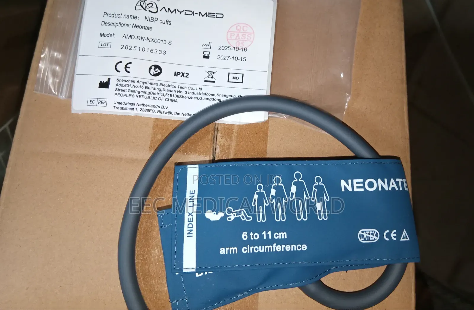 Neonatal Bp Cuff for Patient Monitor