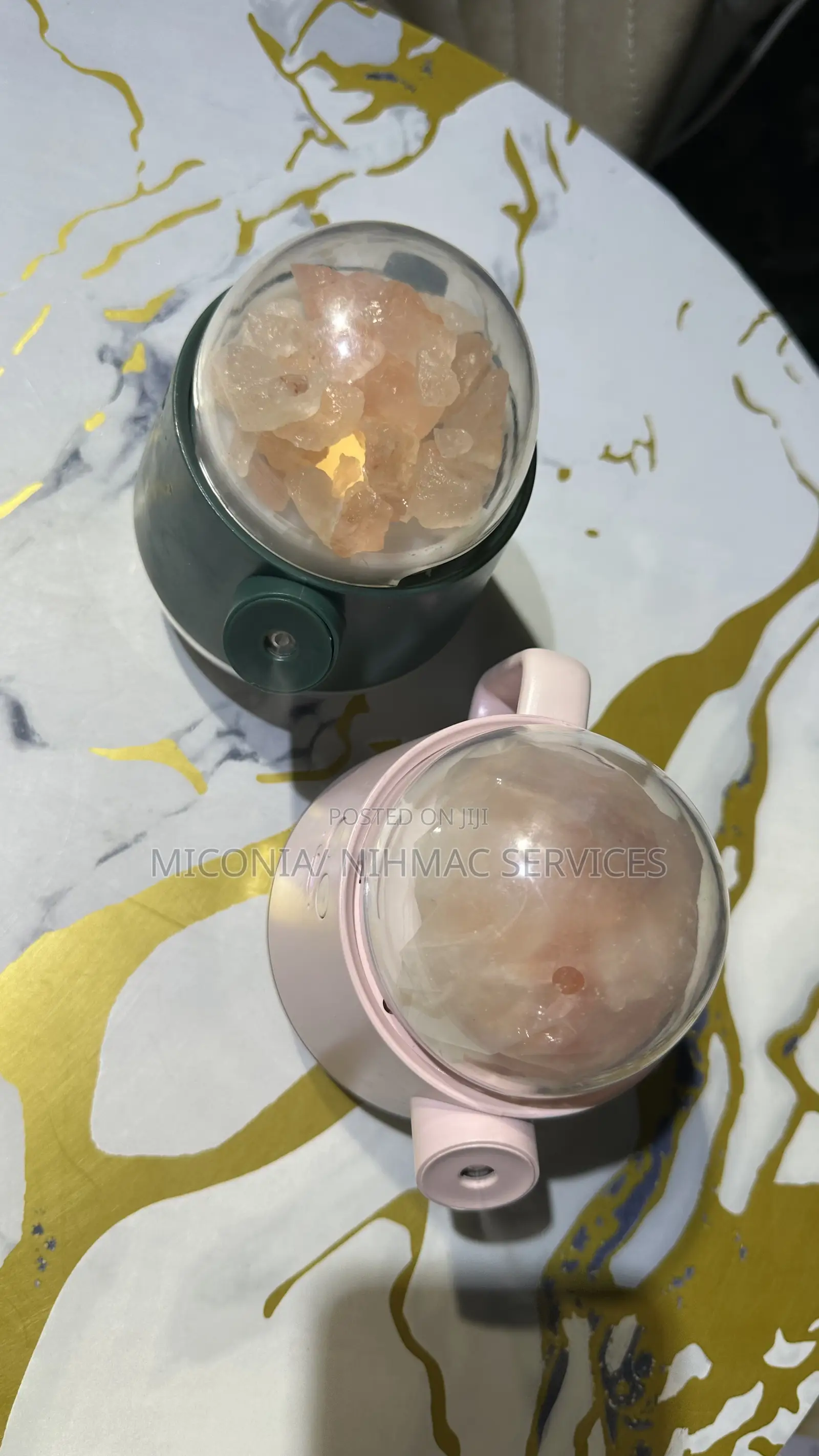 Magic Teapot Humidifier With Natural Salt Stones (Rechargeable)