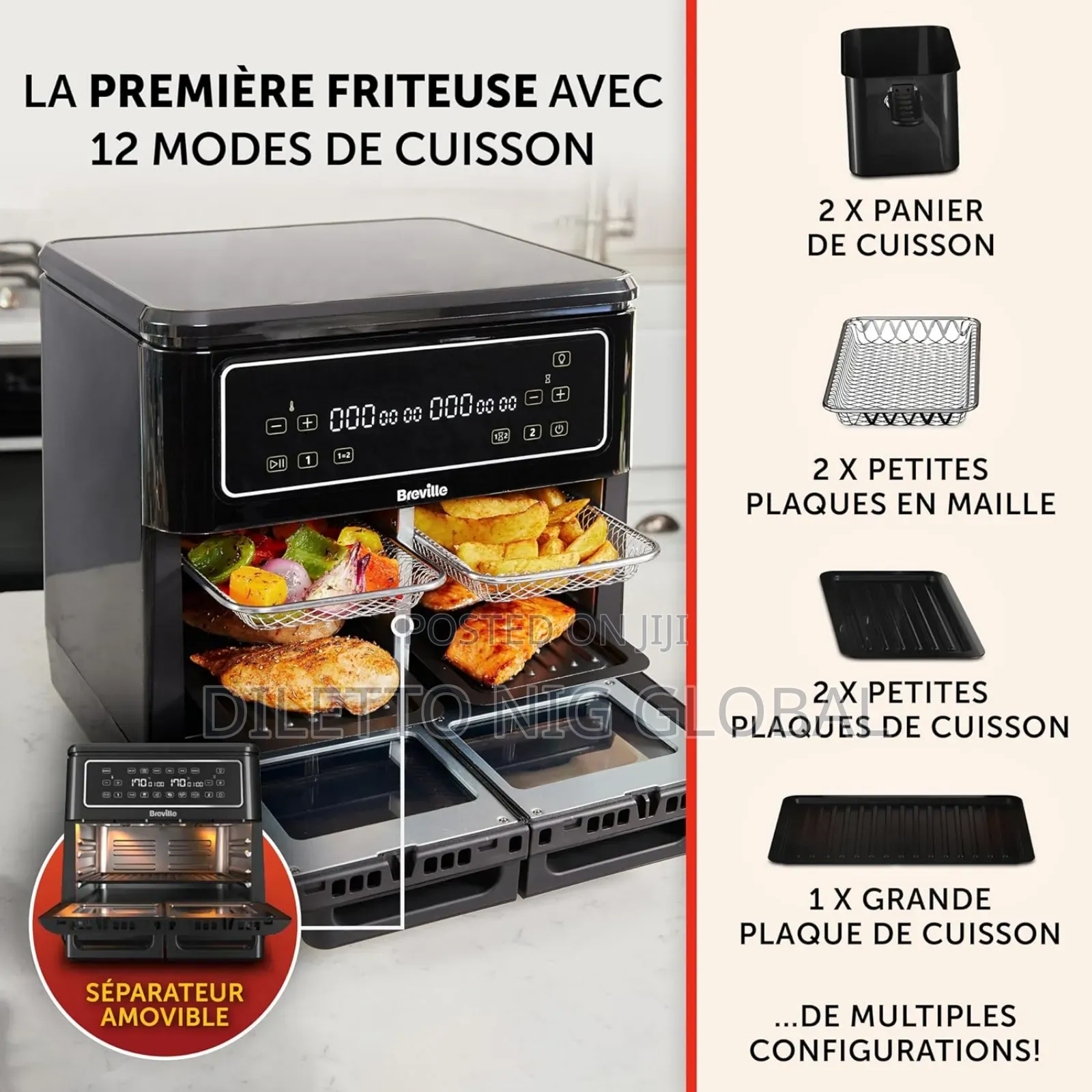 Breville Flexi Halo Digital Air Fryer Oven 11l