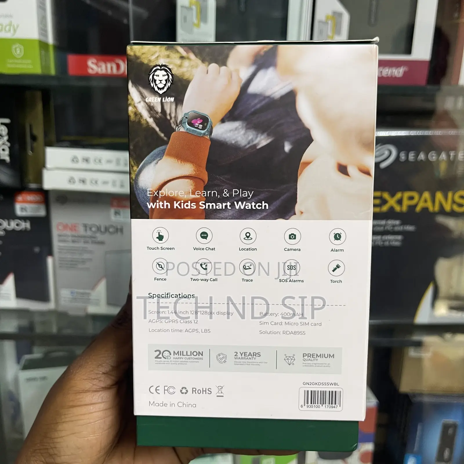 Green Lion Kids Smart Watch