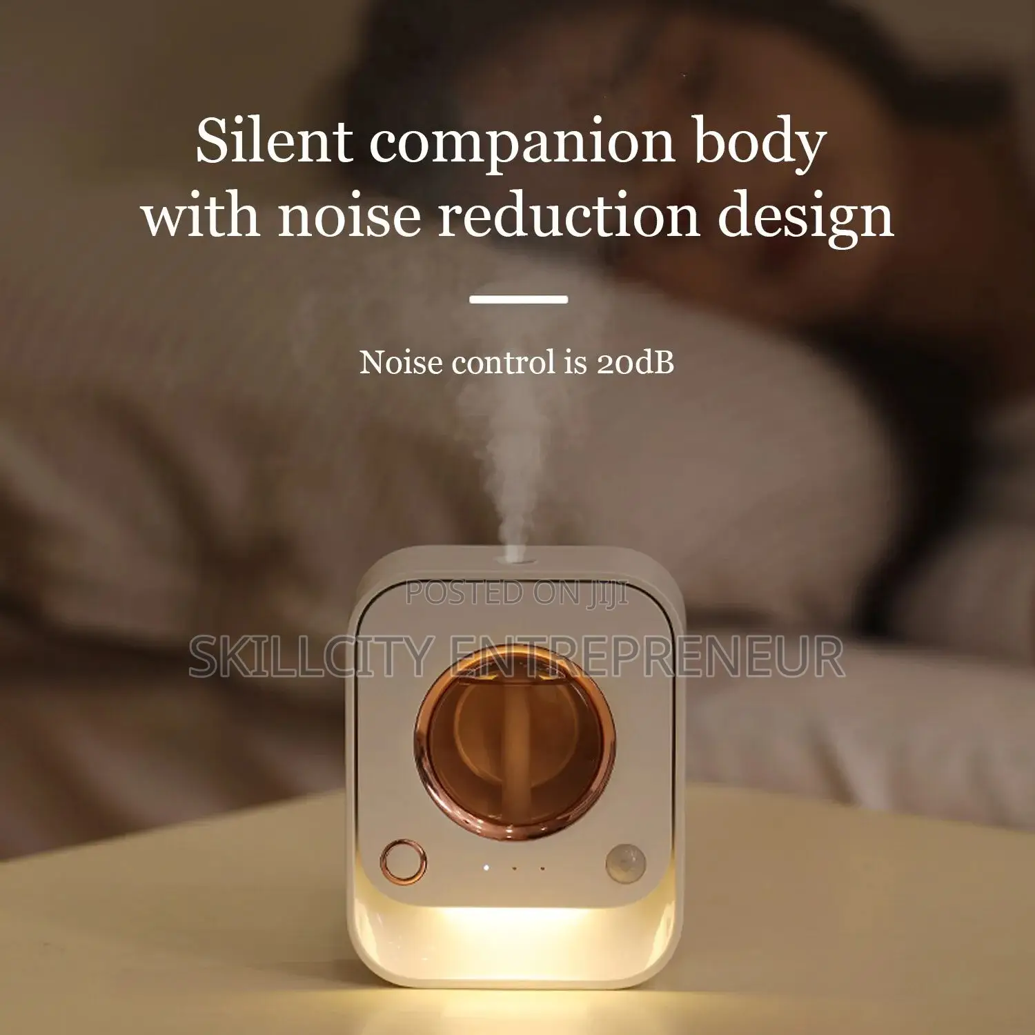 Rechargeable Humidifier With Oil Fragrance