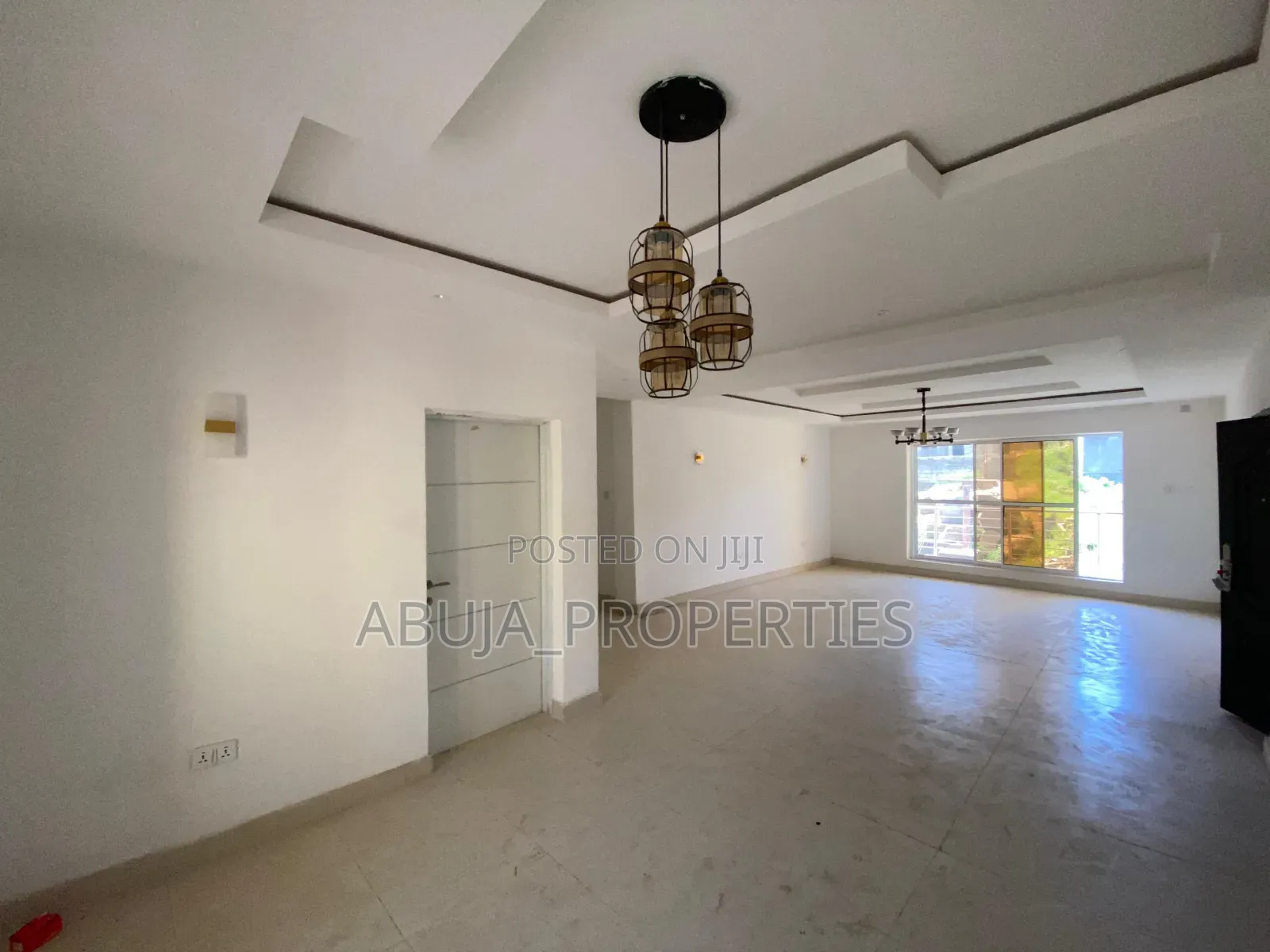 3bdrm Apartment in In A Secured Estate, Guzape District for rent