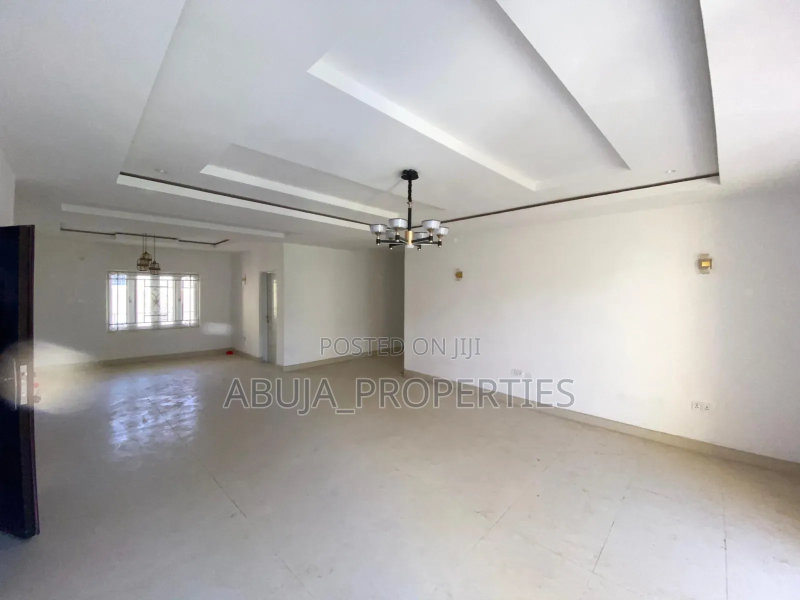 3bdrm Apartment in In A Secured Estate, Guzape District for rent