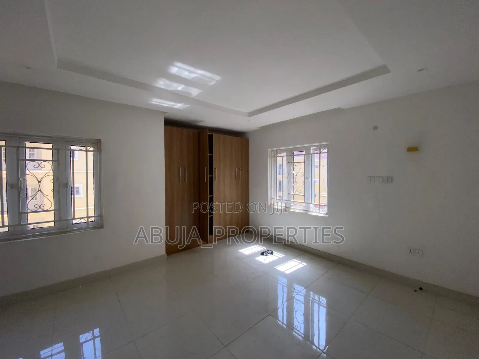 3bdrm Apartment in In A Secured Estate, Guzape District for rent
