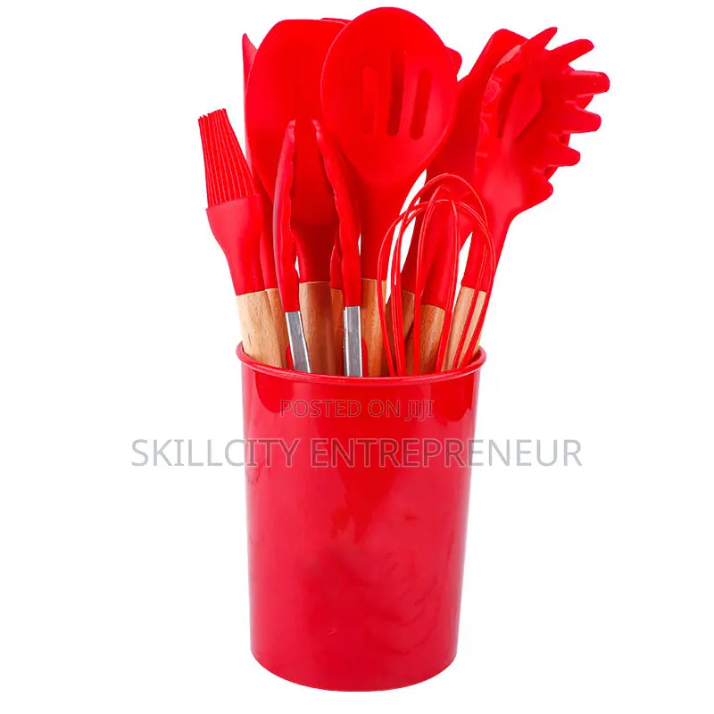 12pc's Silicone Spoon