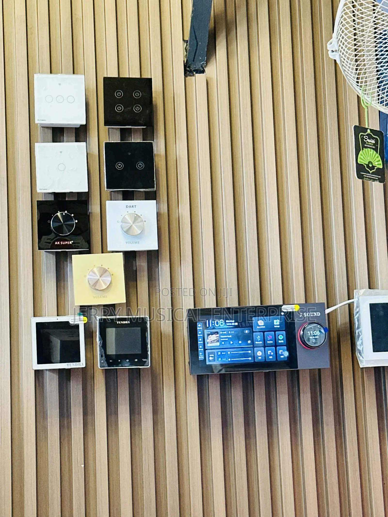 Jsound Smart in Wall Amplifier With Built in Alexa and Tuya