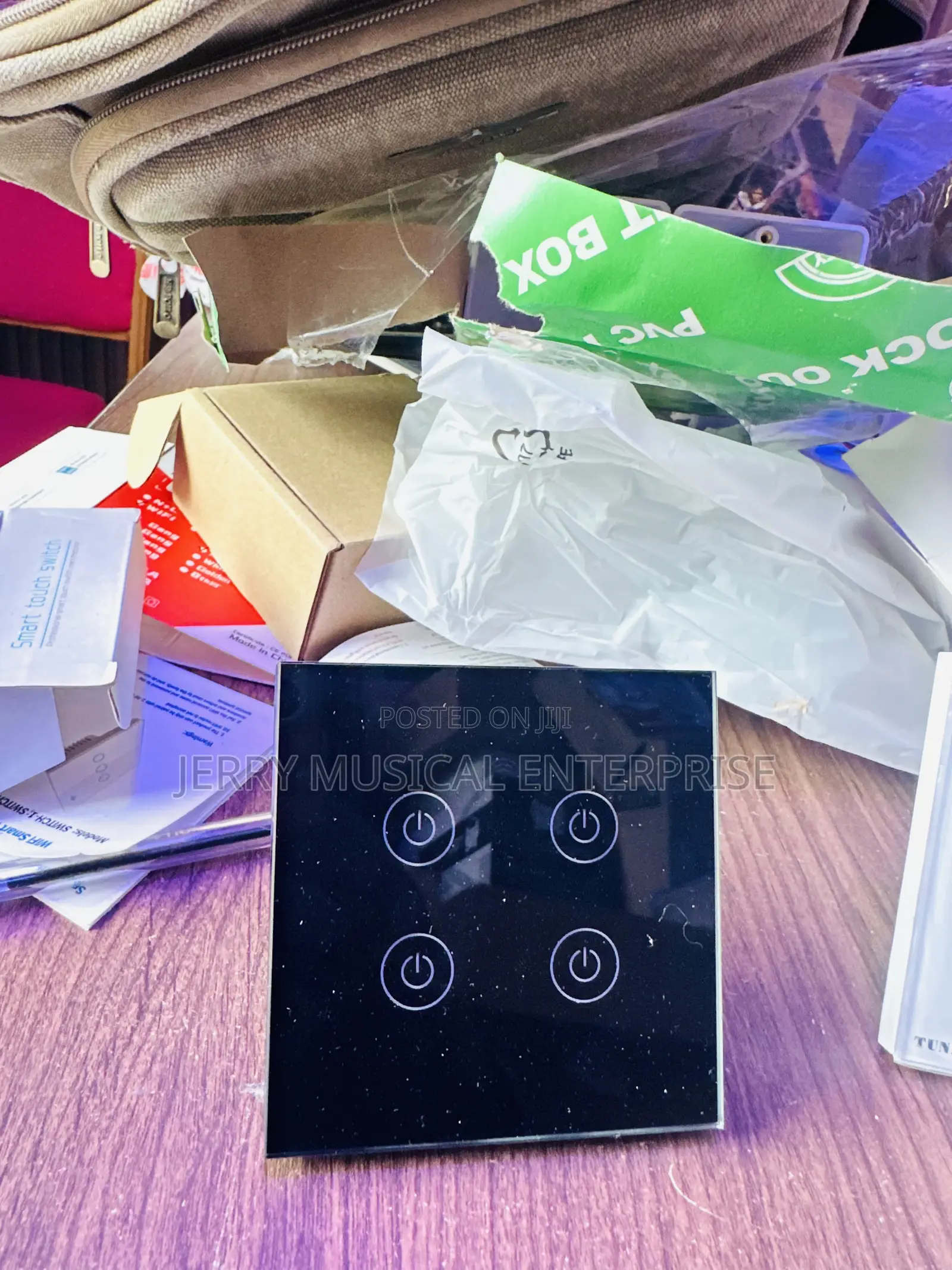 4gang Smart Switches With Voice Recognition and Wifi