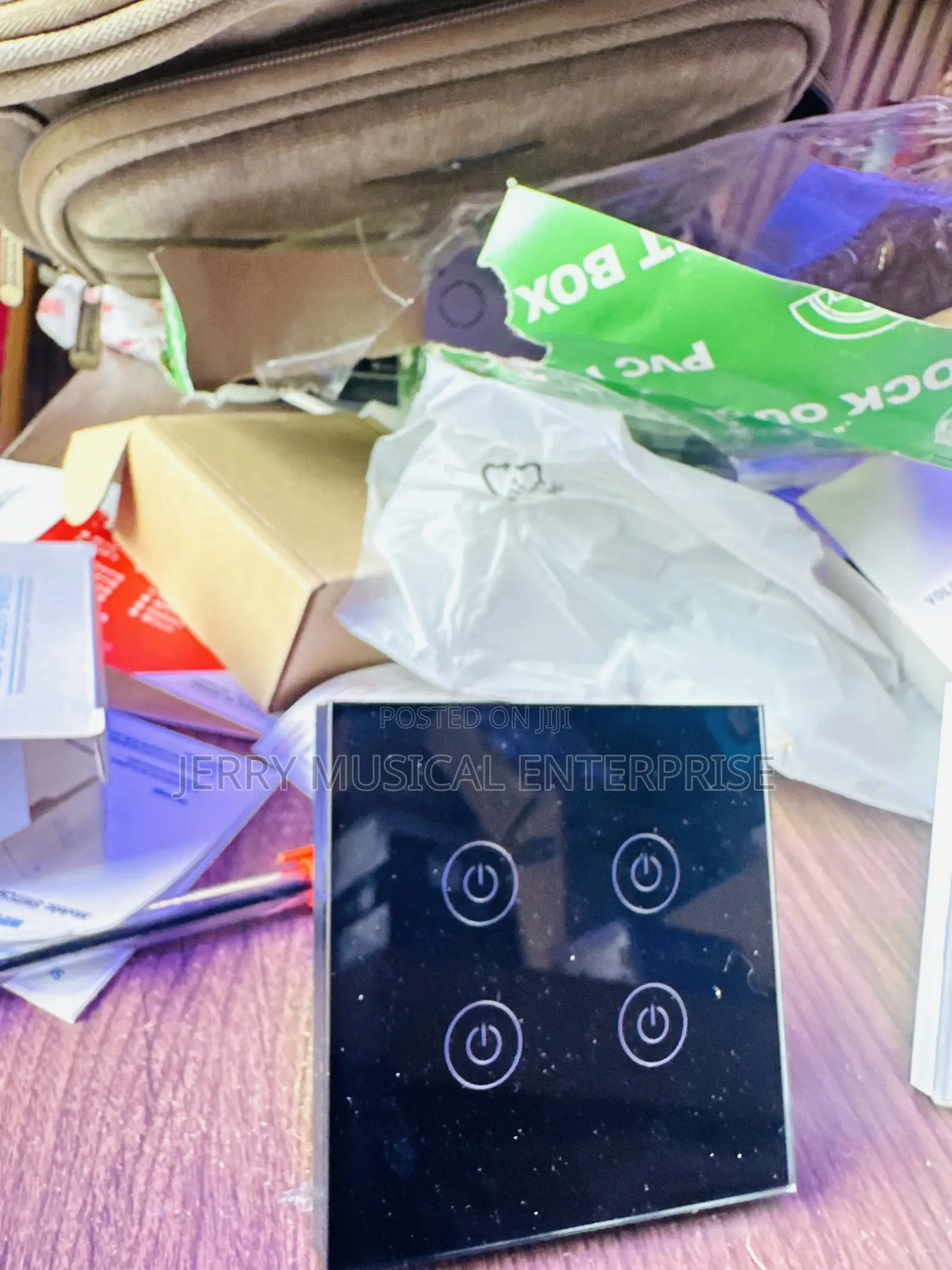 4gang Smart Switches With Voice Recognition and Wifi