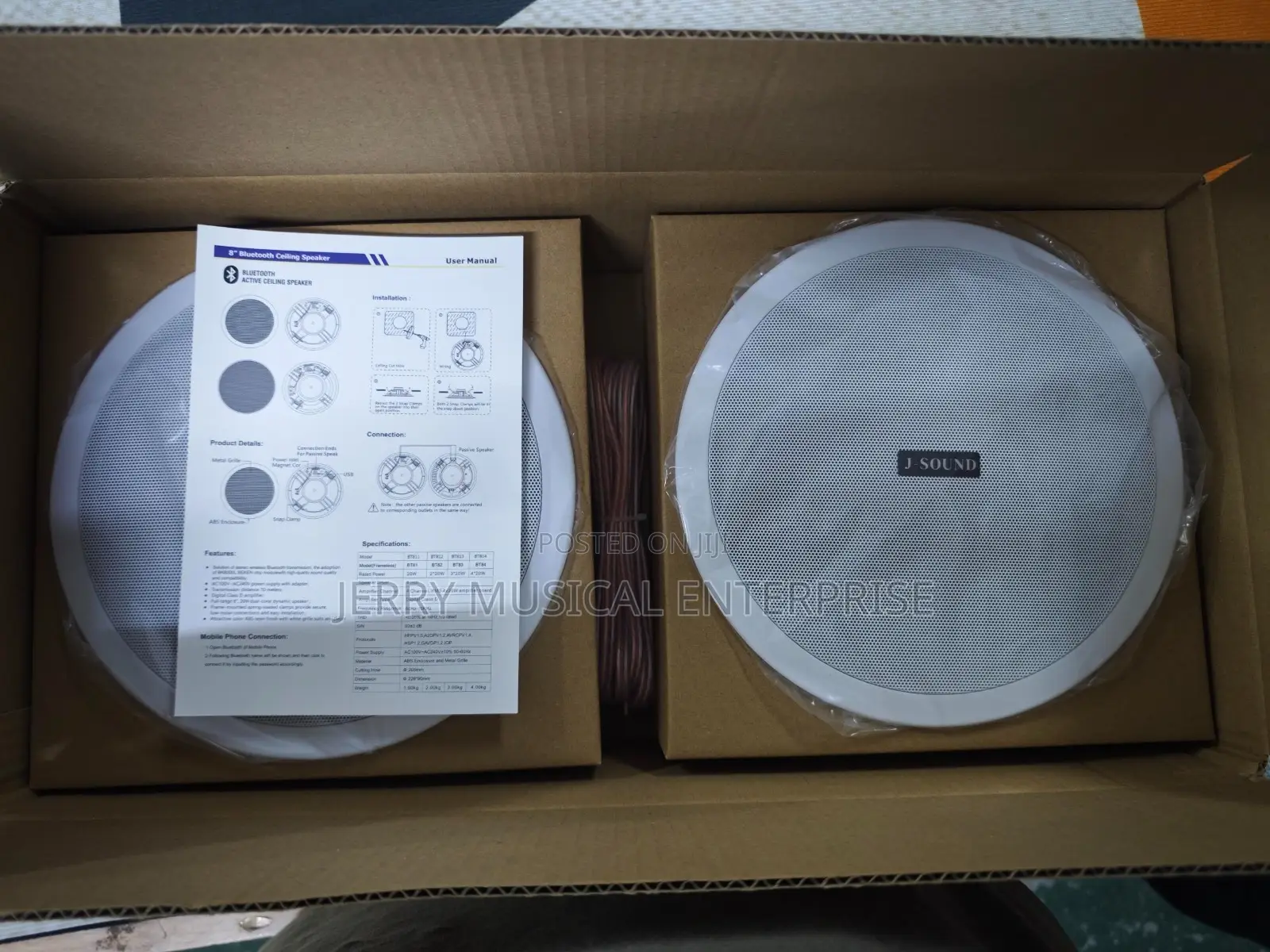 Jsound 2n1 Bluetooth Pop Speaker With Good Base