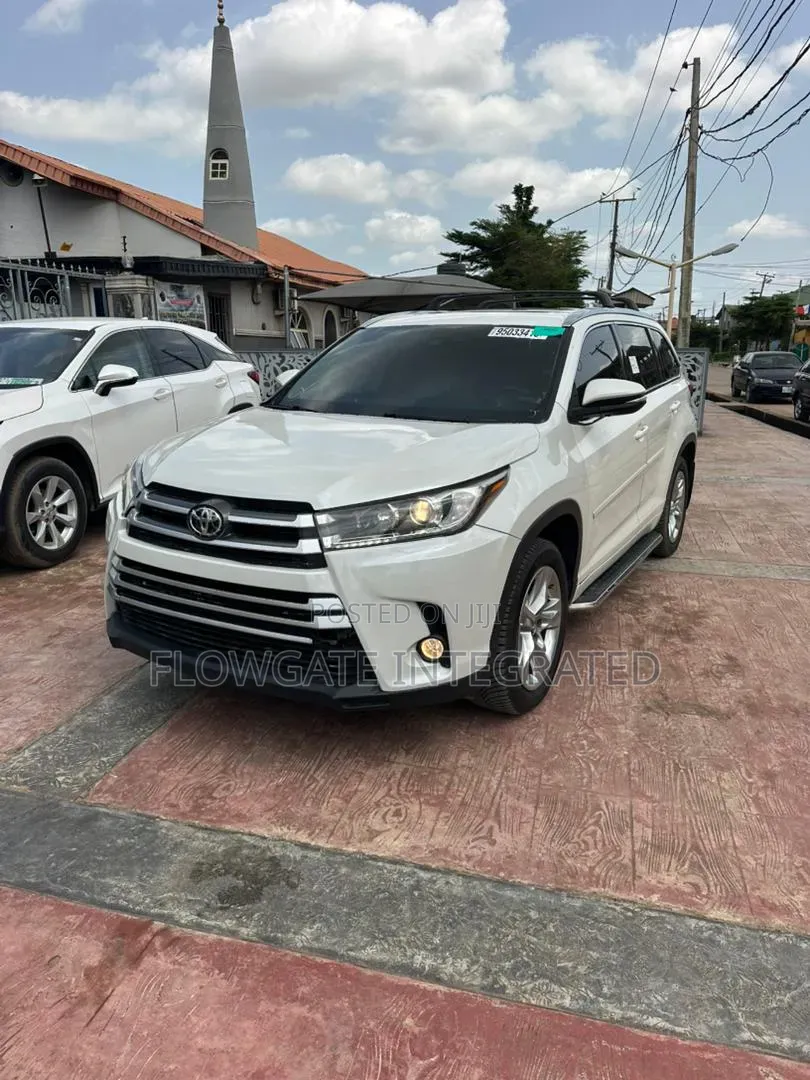 Toyota Highlander Limited 4x4 V6 (3.5L 6cyl 8A) 2017 White
