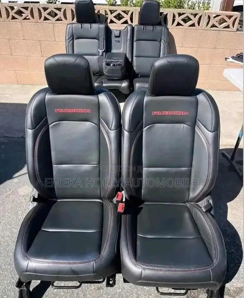Complete 4-Door Leather Seats Set for Jeep Wrangler
