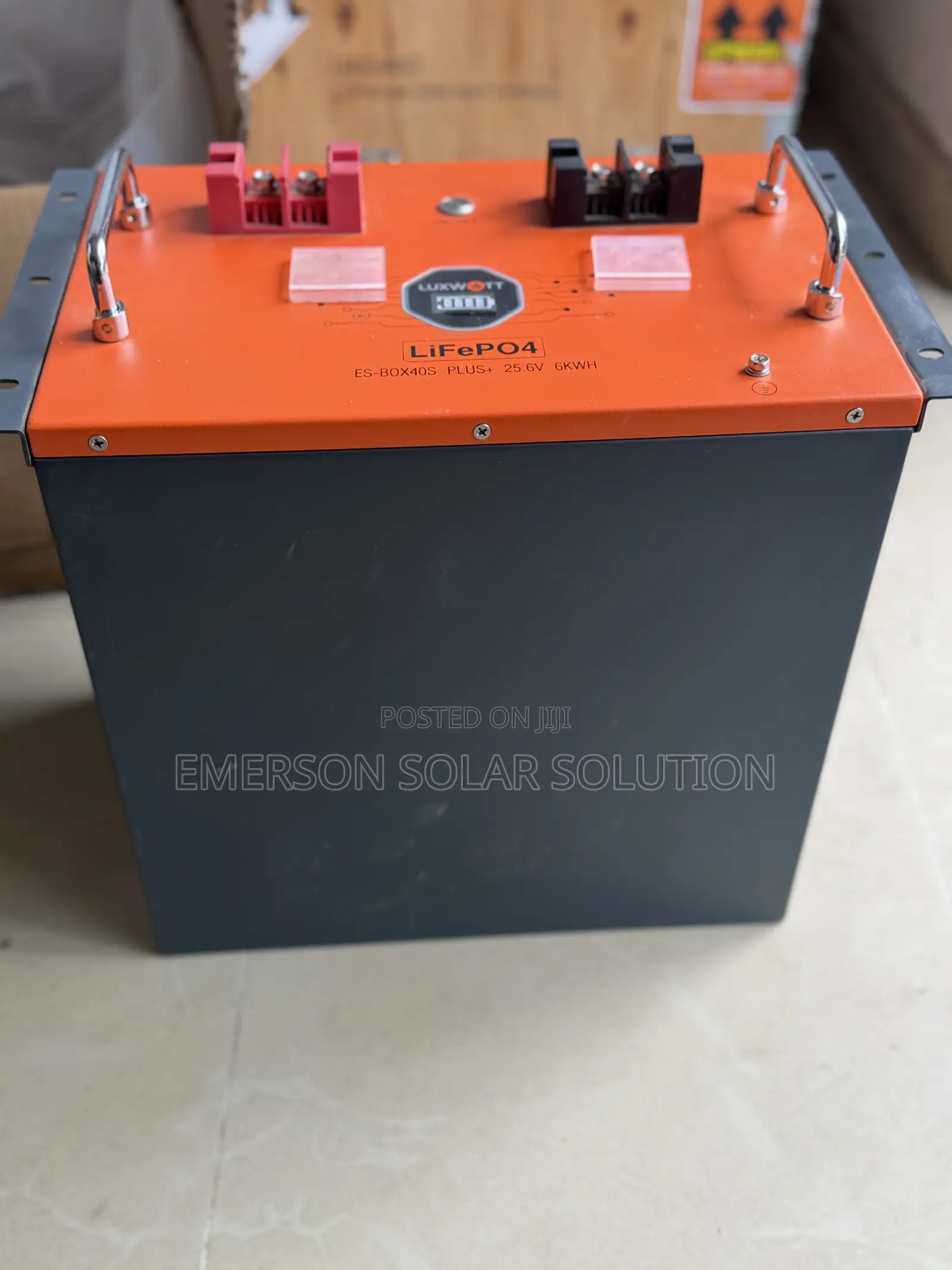 The Luxwatt 25.6v 6kwh Lithium Battery