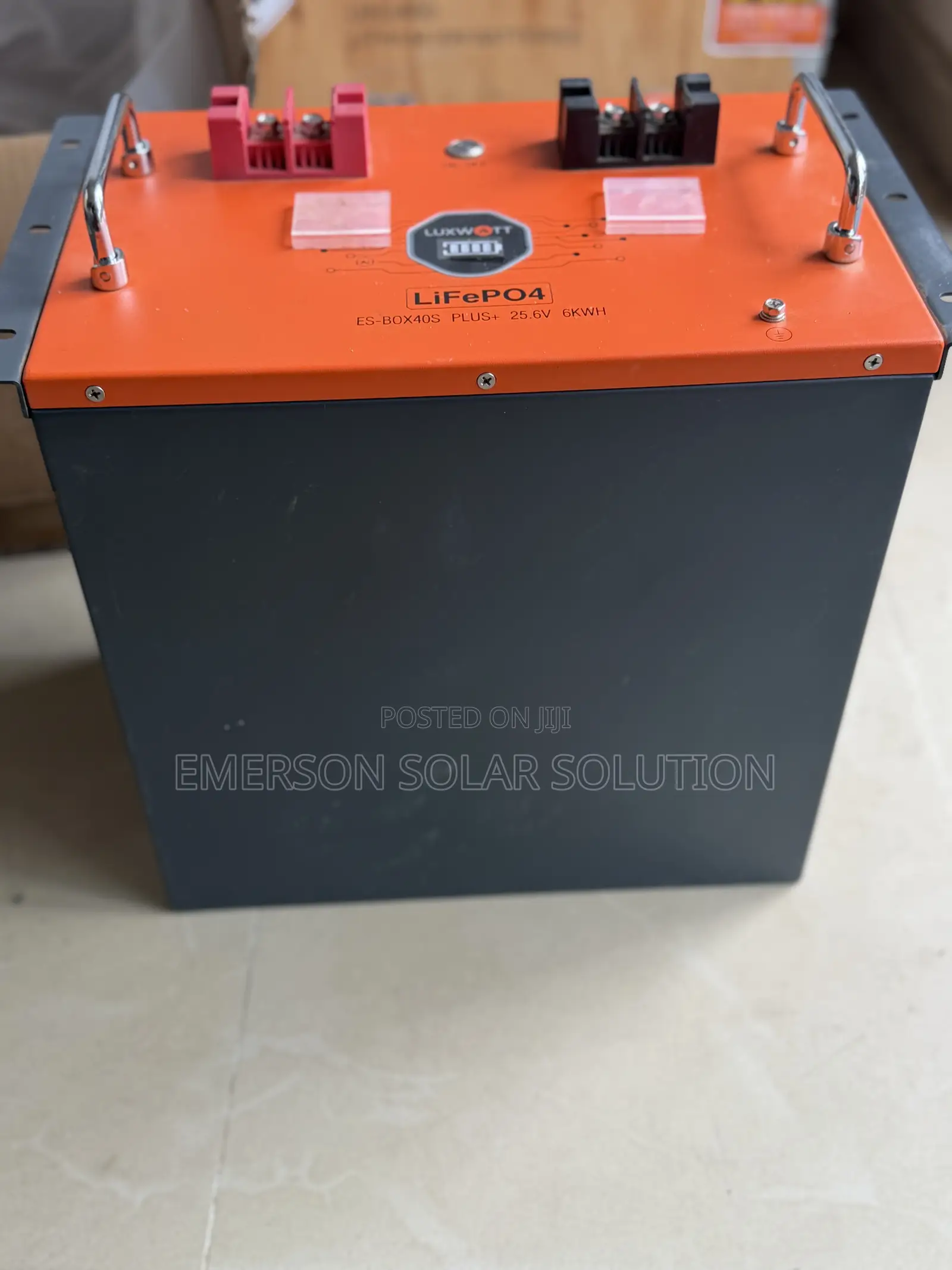 The Luxwatt 25.6v 6kwh Lithium Battery