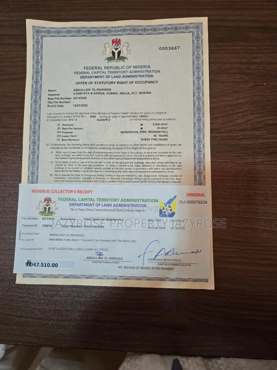 Hot Guzape 2 Land for Sale