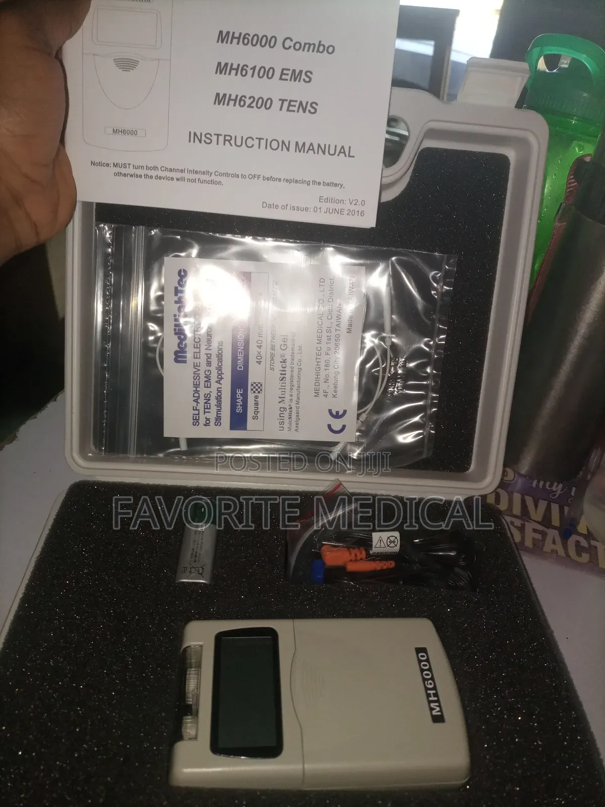 Portable Tens Machine With Ems