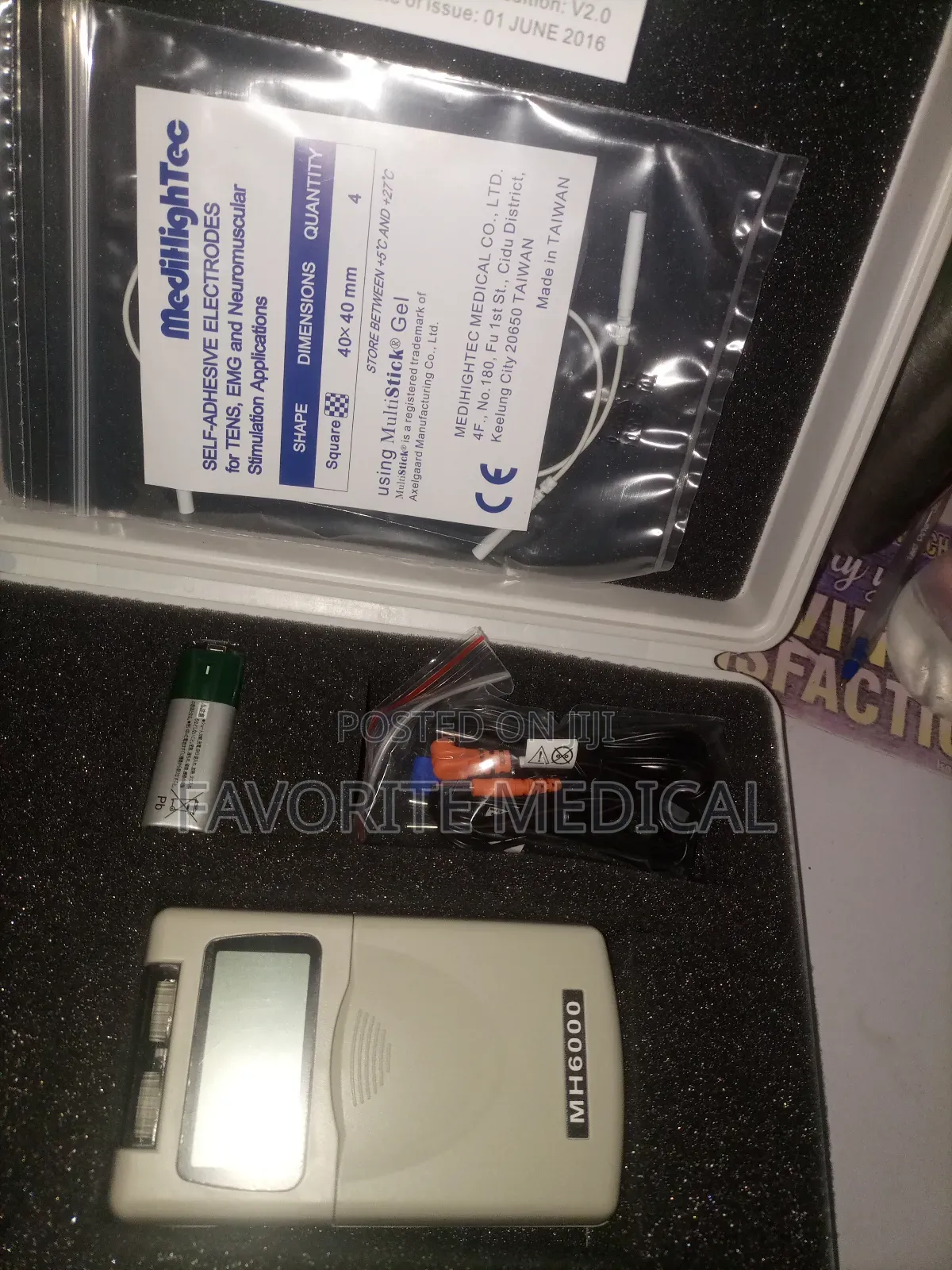 Portable Tens Machine With Ems