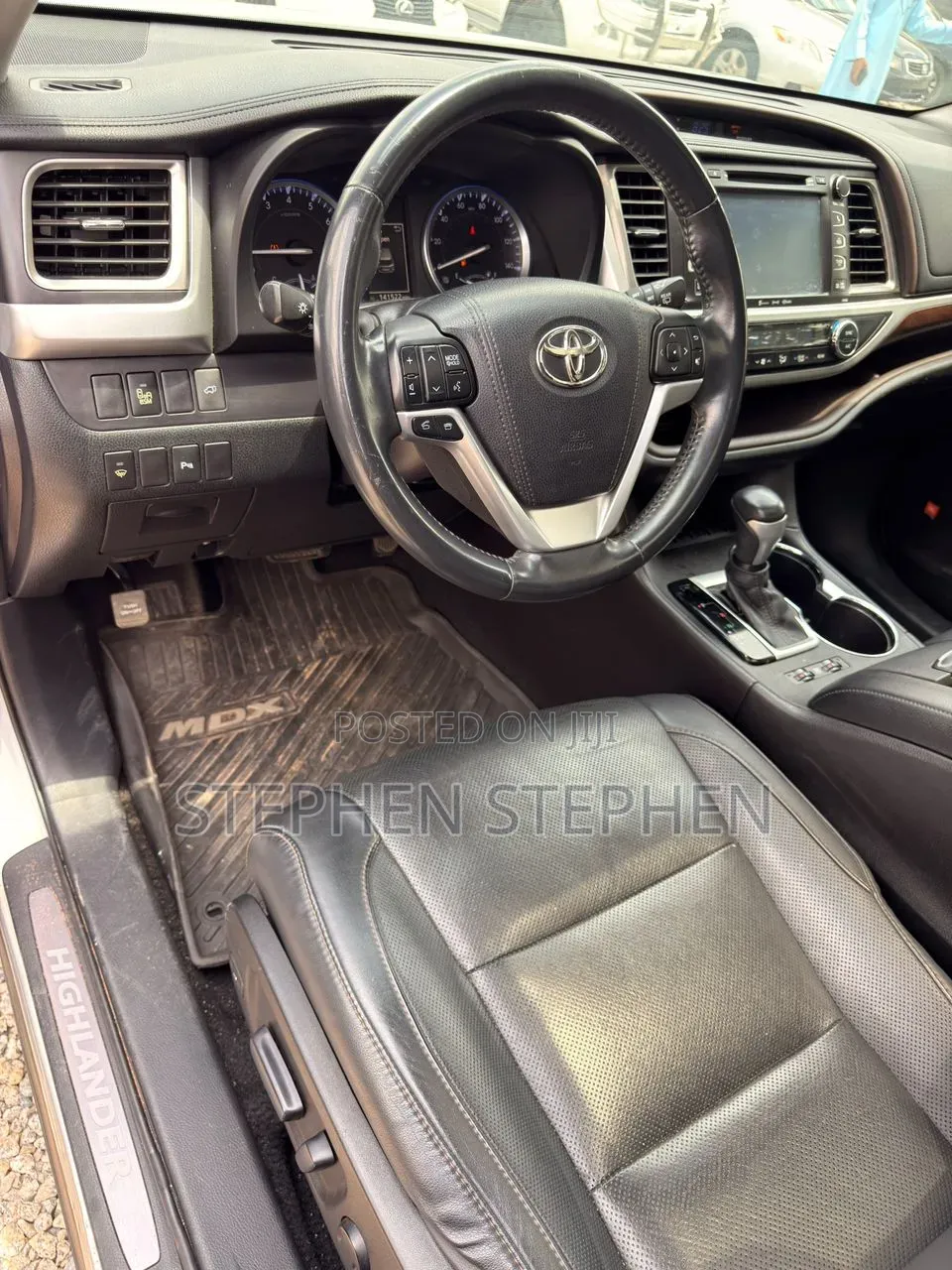 Toyota Highlander Limited V6 4x4 (3.5L 6cyl 6A) 2016 Blue