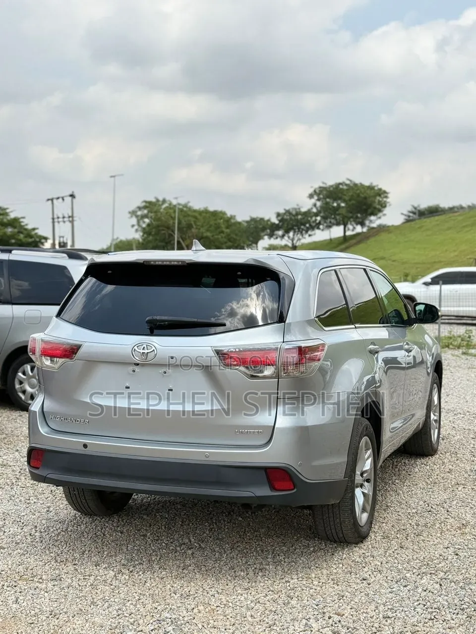 Toyota Highlander Limited V6 4x4 (3.5L 6cyl 6A) 2016 Blue