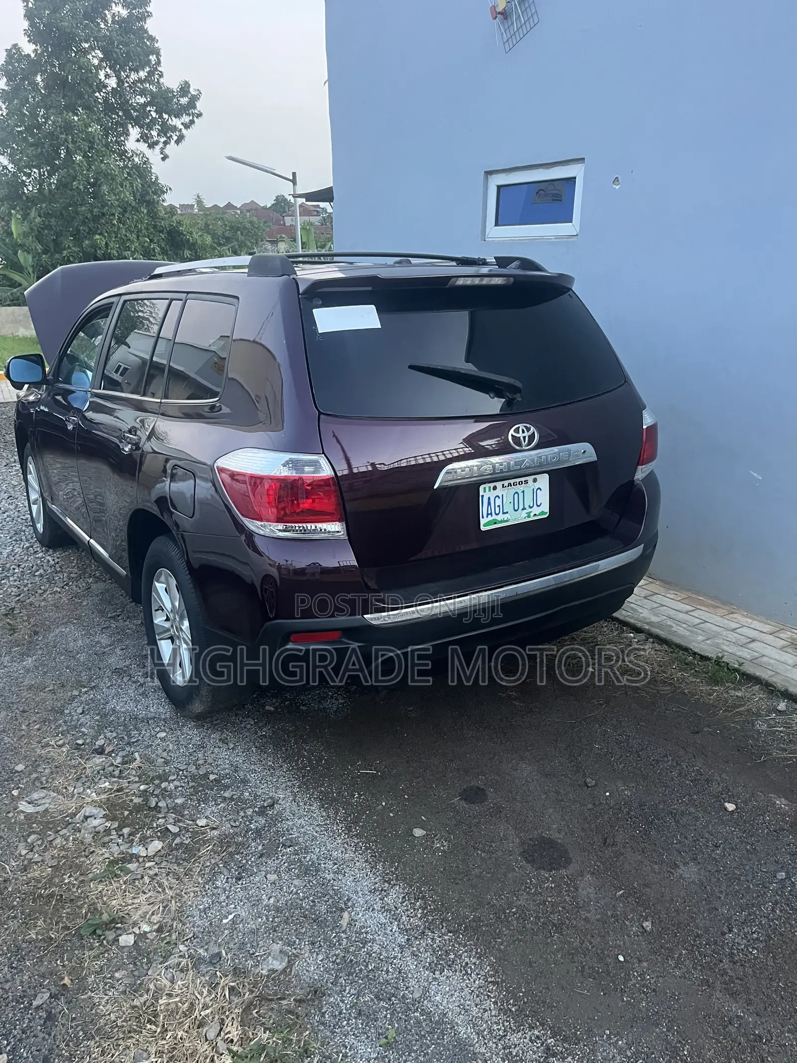 Toyota Highlander 3.5L 2WD 2013 Burgundy