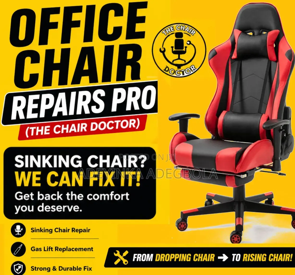 Office Chair Repairs Pro – Don't Buy New, Repair Save!