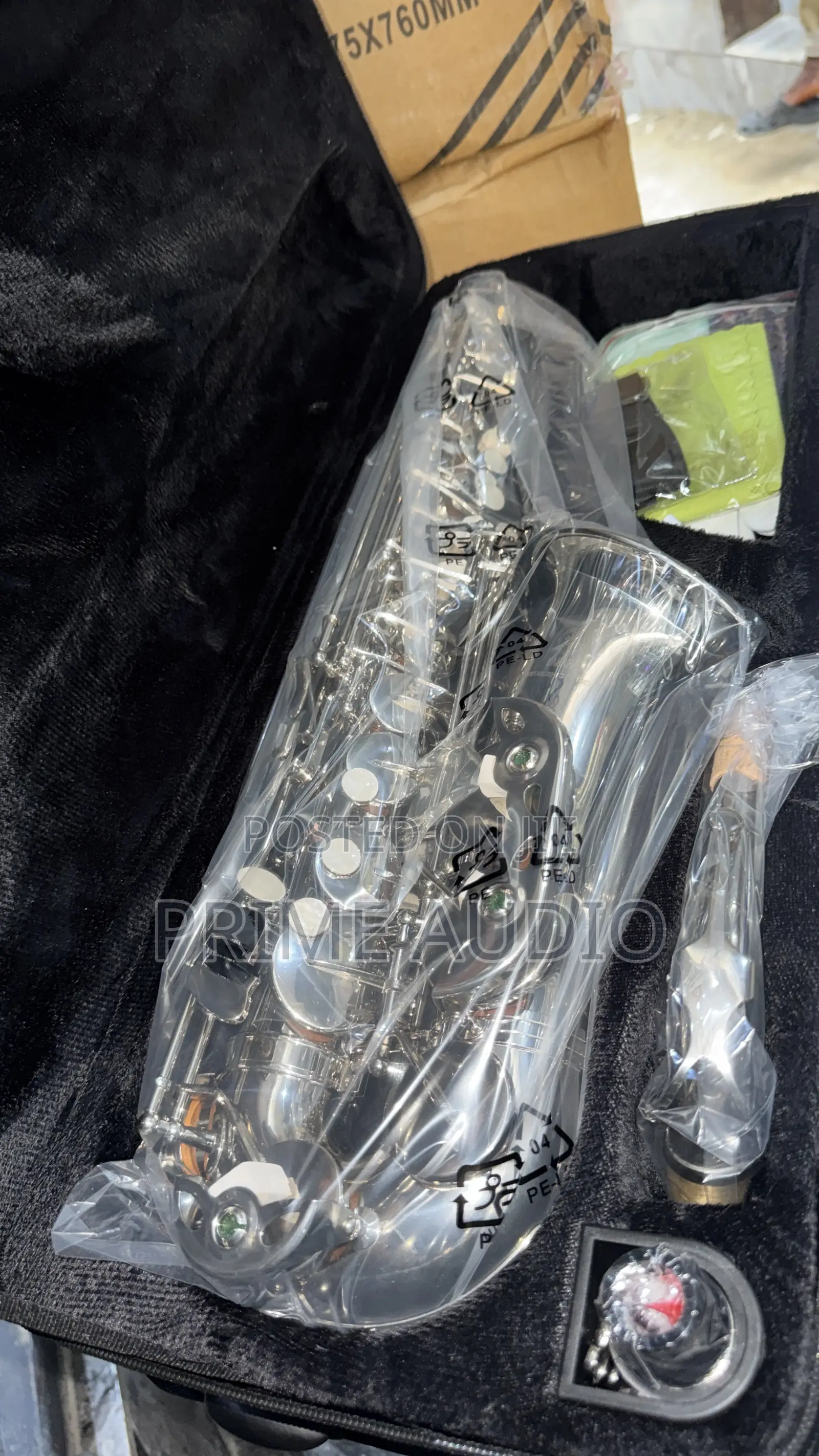 Yamaha Alto Saxophone (Silver and Gold)