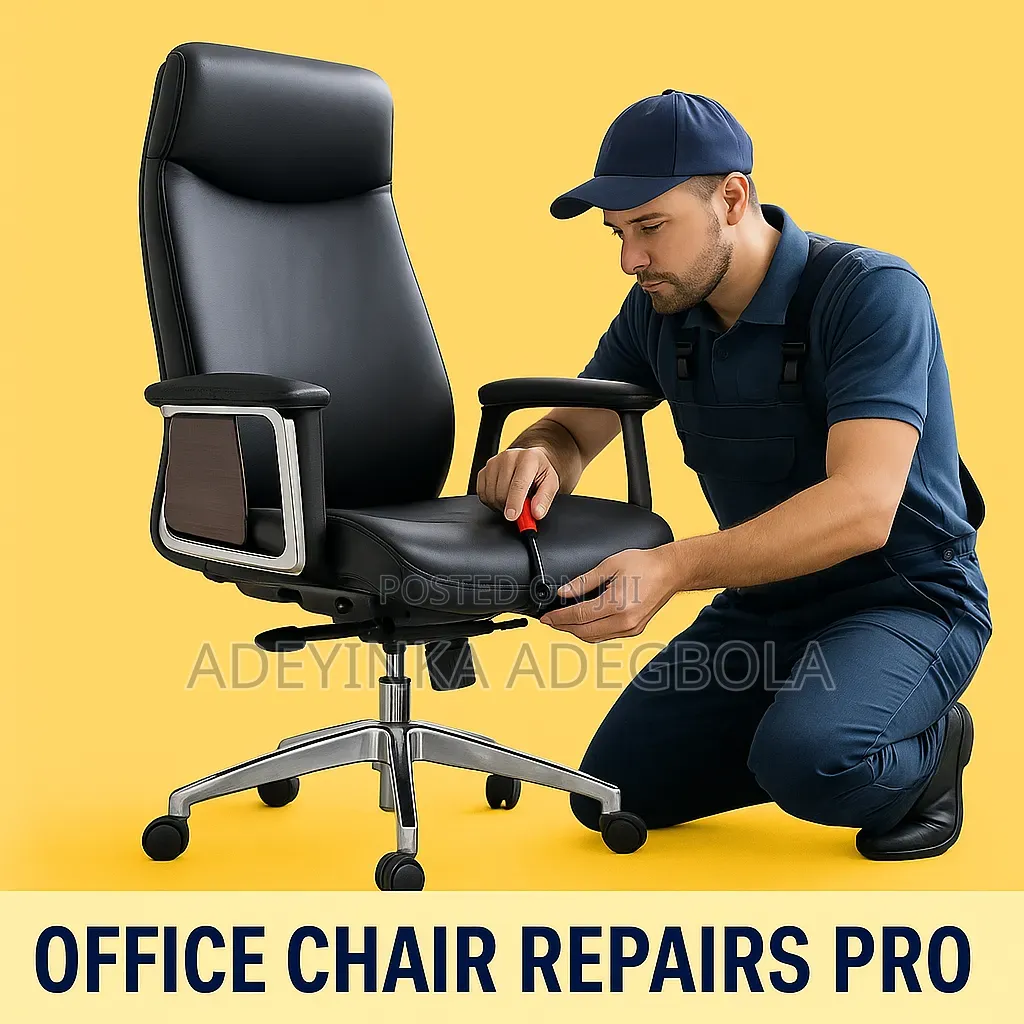 Office Chair Repair In Lagos – Hydraulic, Wheels, Armrests More.
